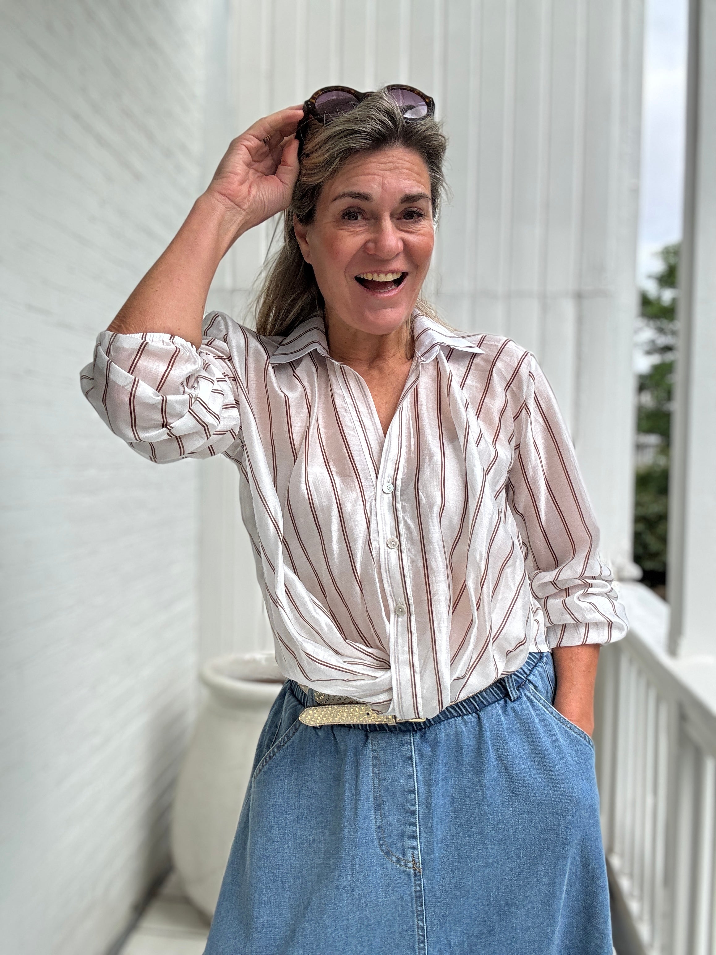 Blouse - IIse - Cartouche by Suus