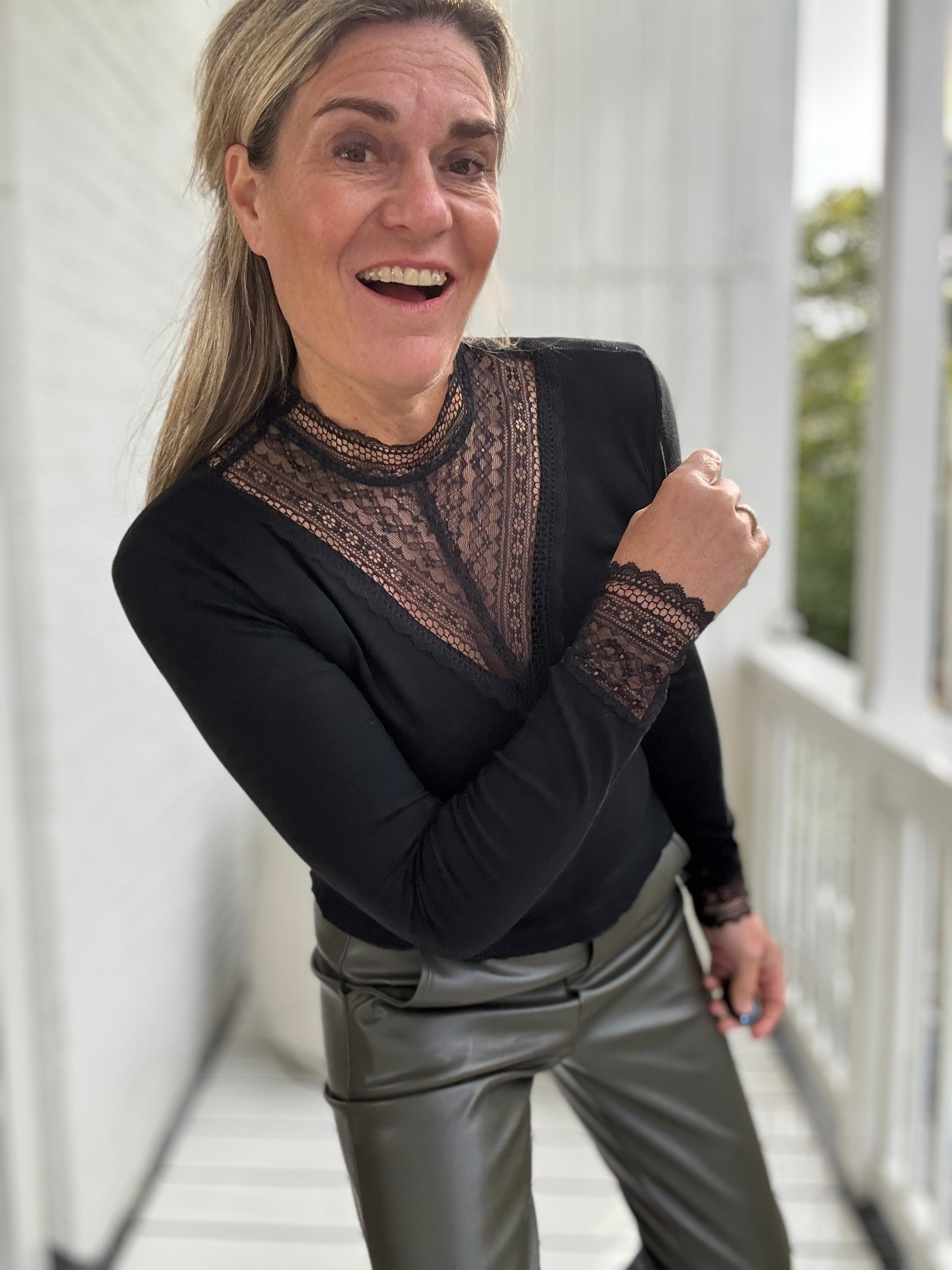 Top lange mouw - Sara