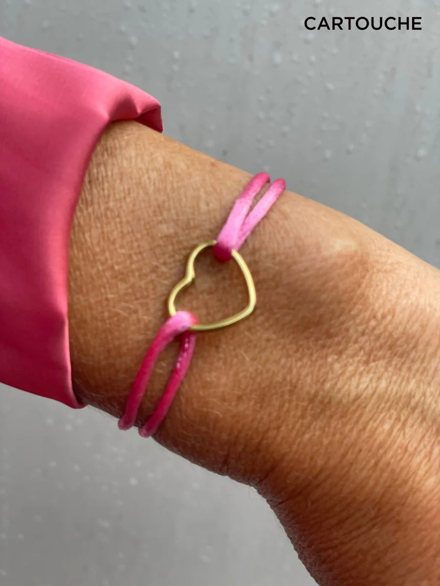 Armbandje - One Love Yehwang Roze Armband