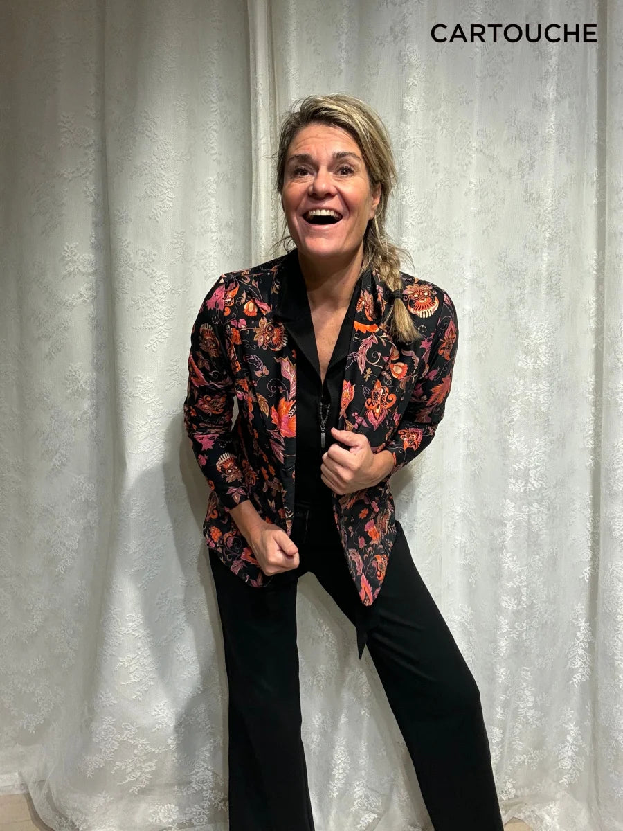 Blazer - Fleur Rebelz Blazer