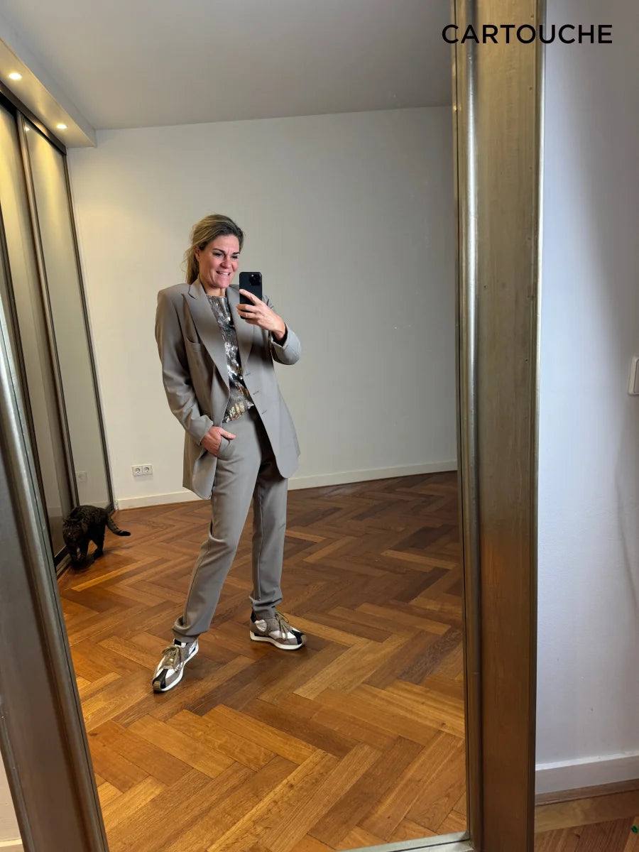 Broek - W22F1127 Penn & Ink Ny