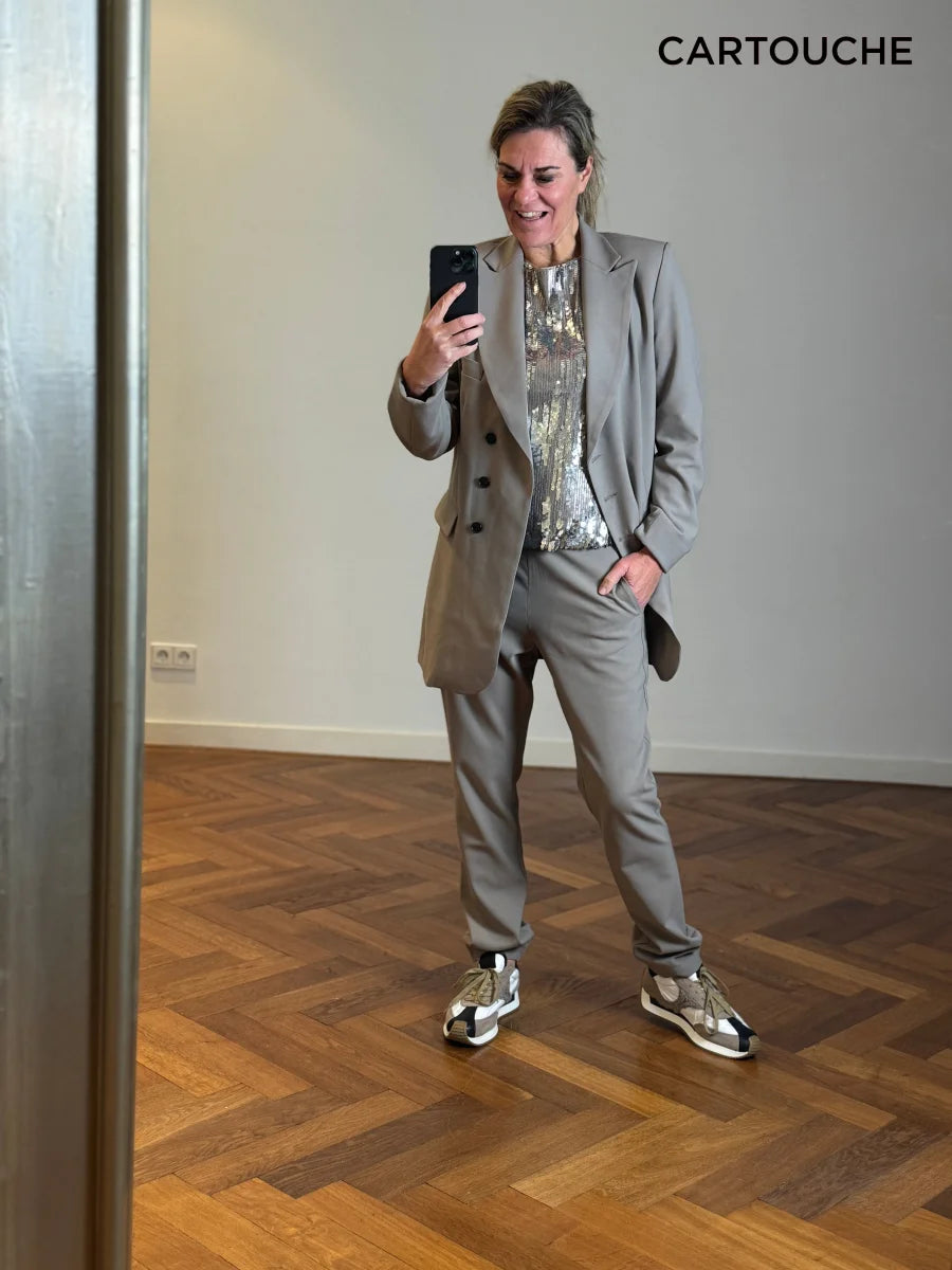 Broek - W22F1127 Penn & Ink Ny