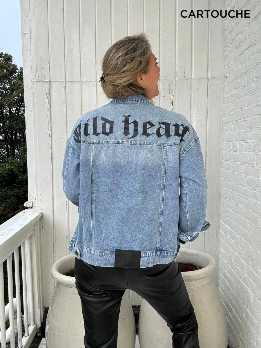 Jeansjasje - Wild Heart Cartouche Jas