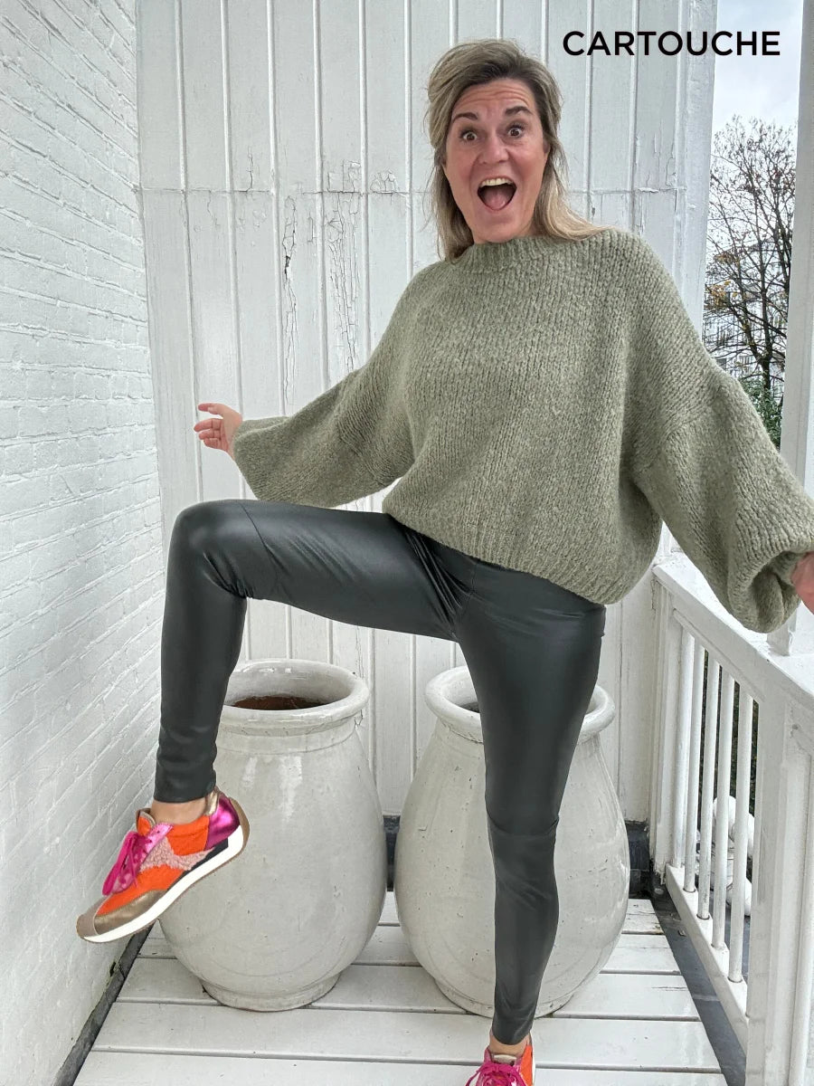 Pu Legging - W22N1230 Penn&Ink Ny Legging