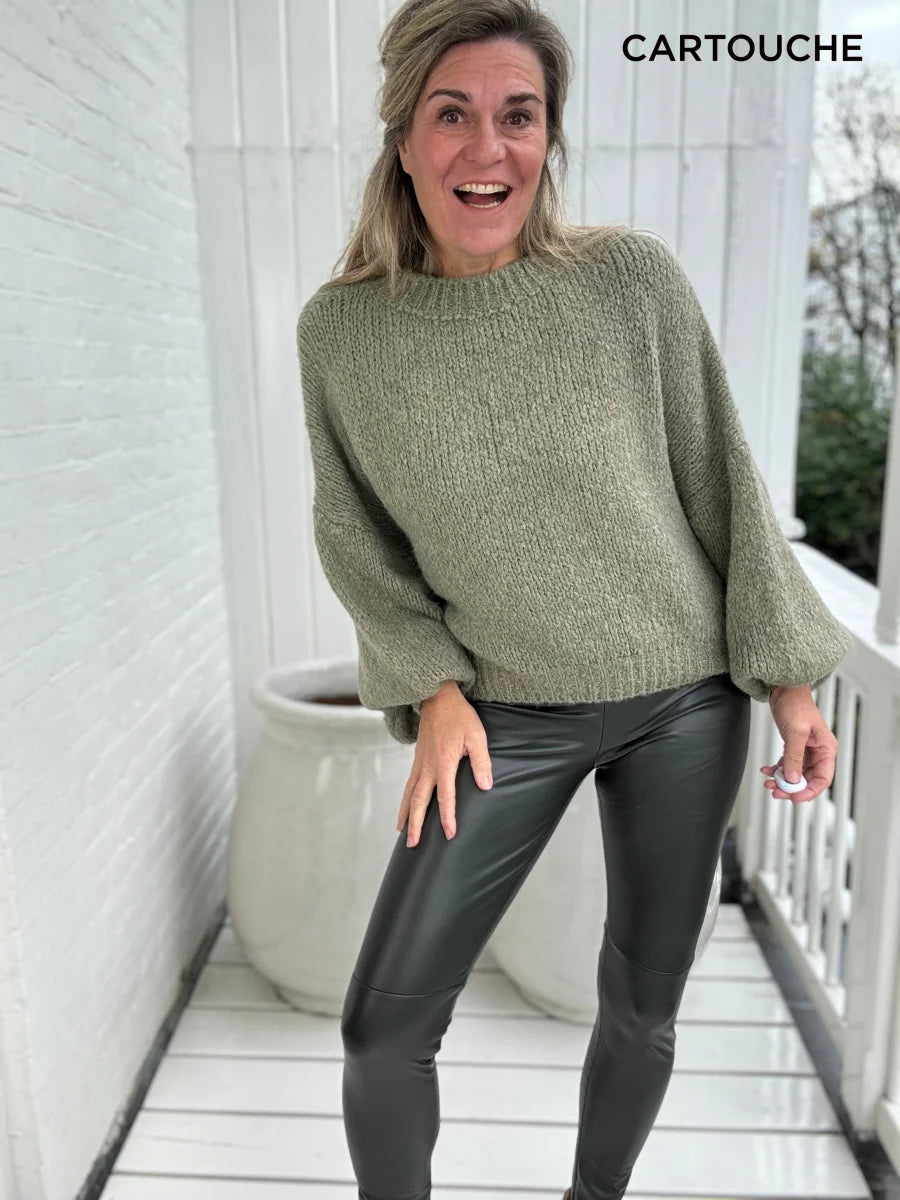 Pu Legging - W22N1230 Penn&Ink Ny Legging