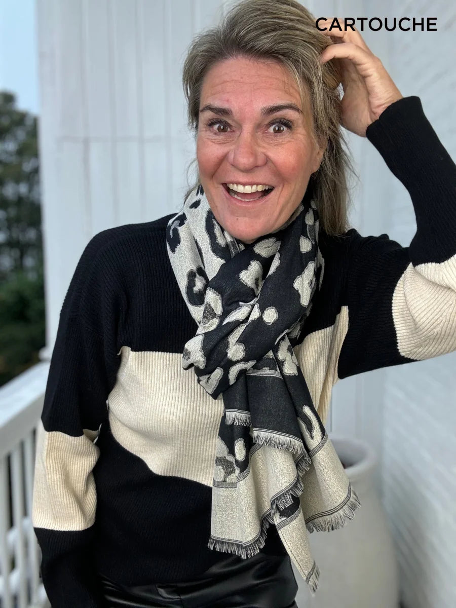 Sjaal - Betty Cartouche
