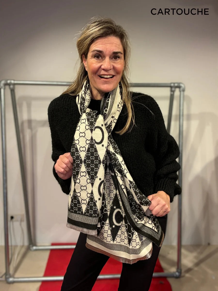 Sjaal - Betty Cartouche