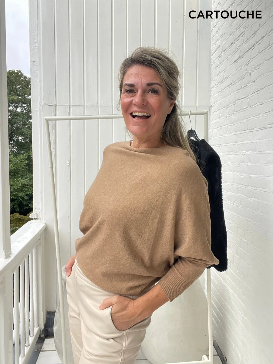 Trui - Anne Cartouche Camel