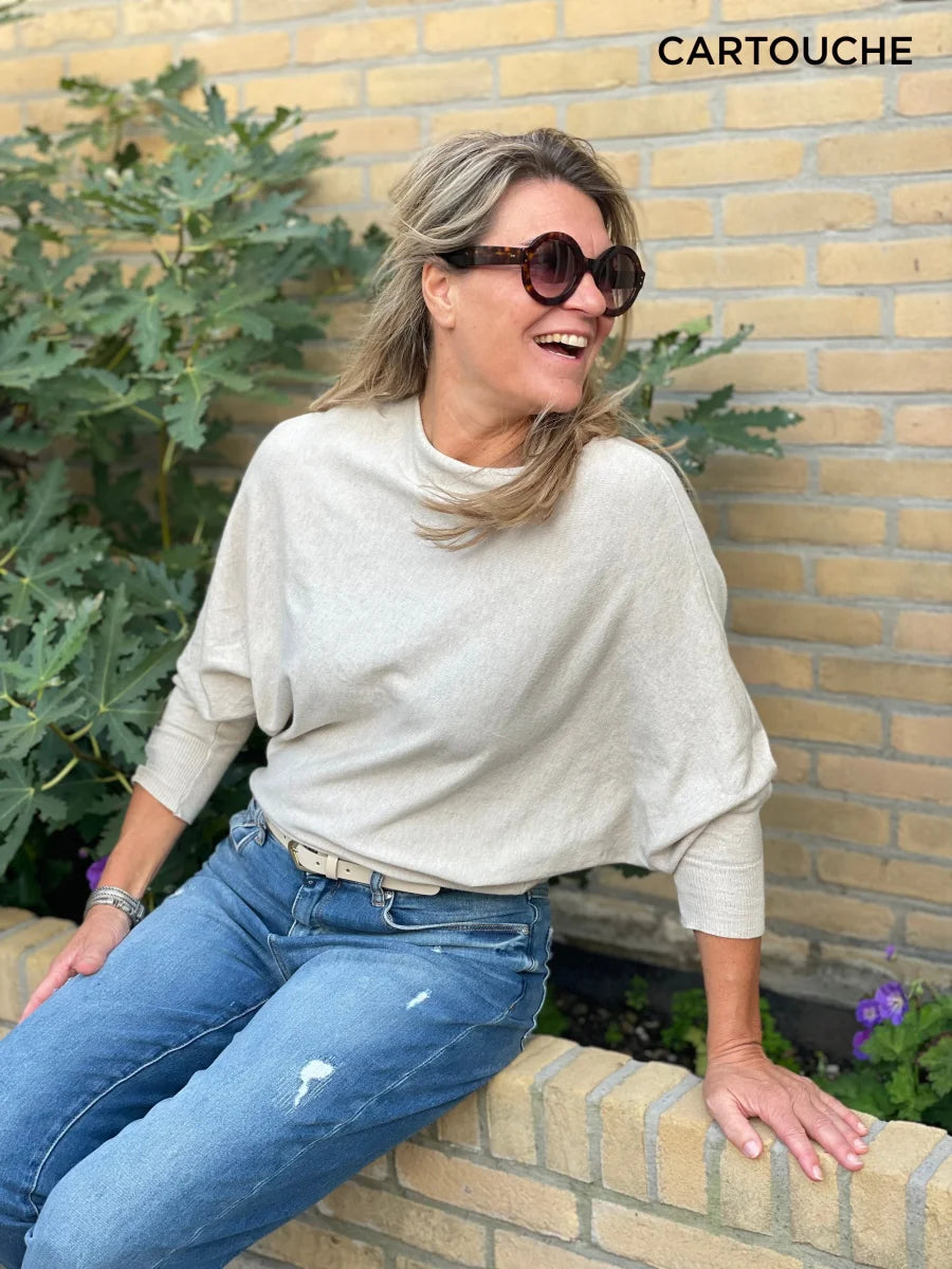 Trui - Anne Cartouche Taupe