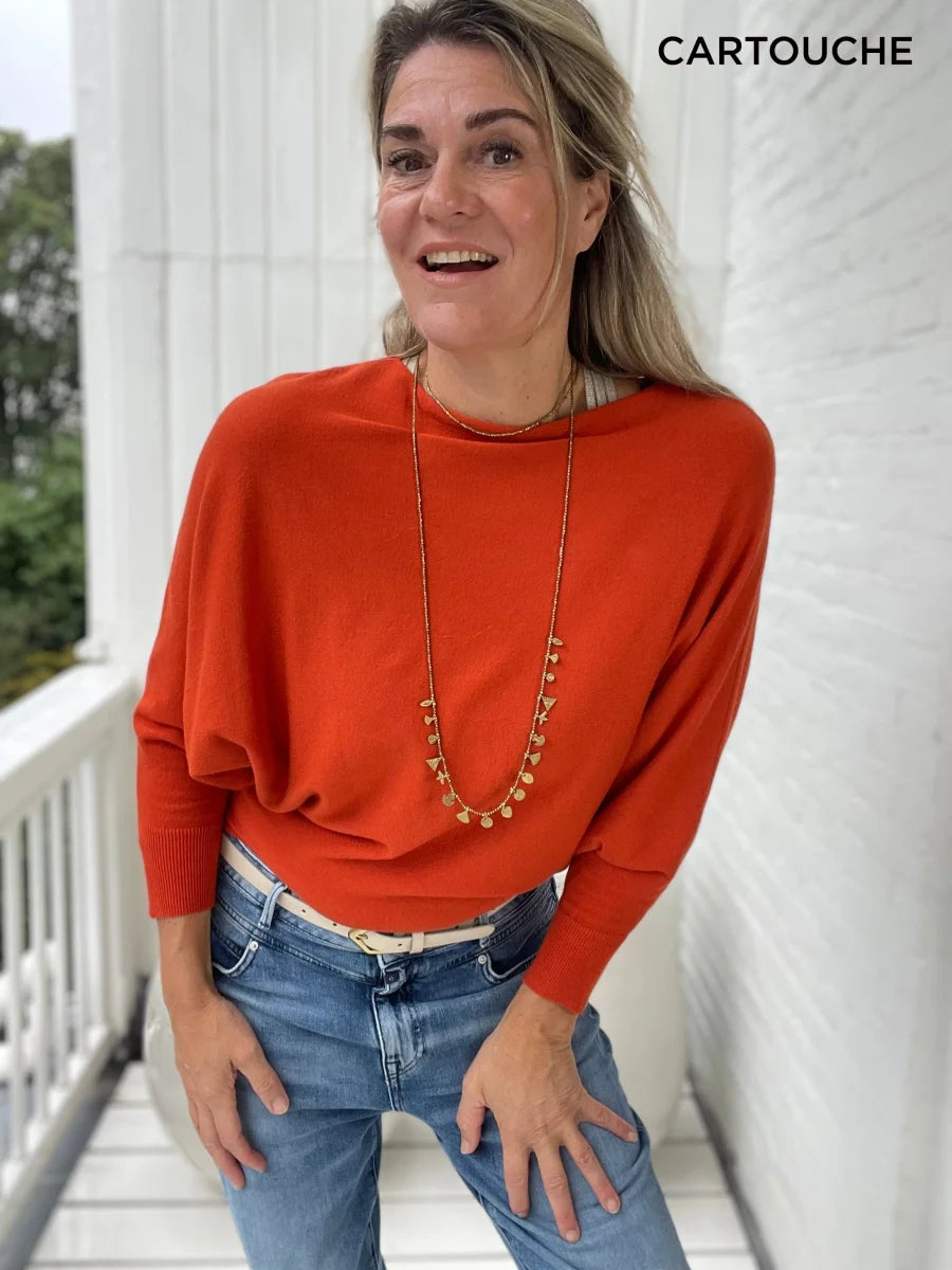 Trui - Anne Cartouche Oranje