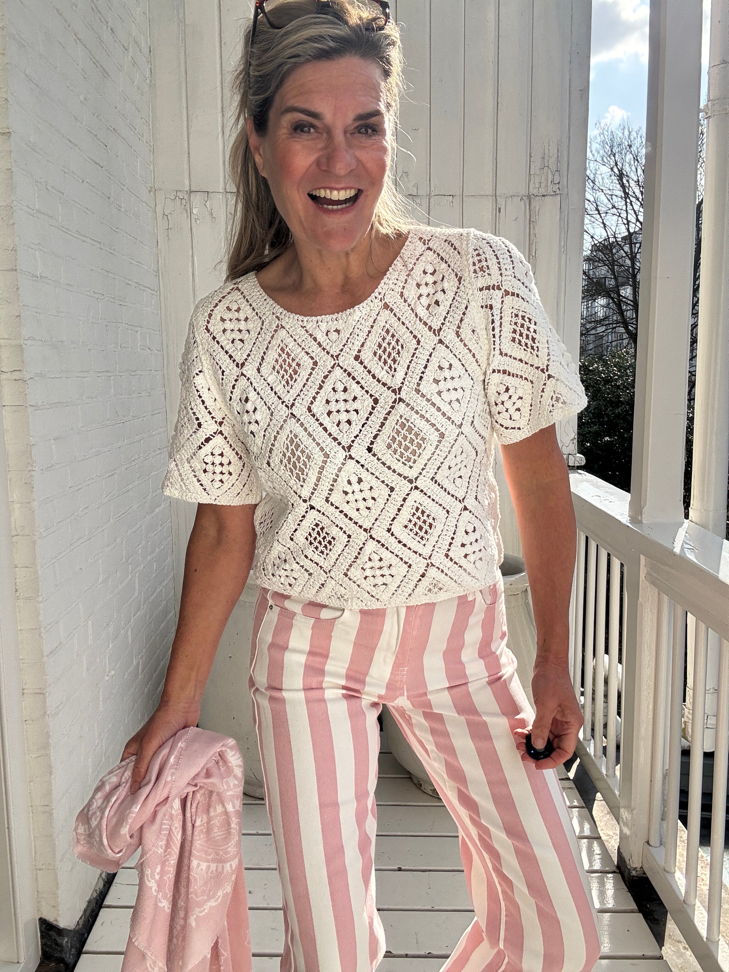 Top korte mouw - Elise