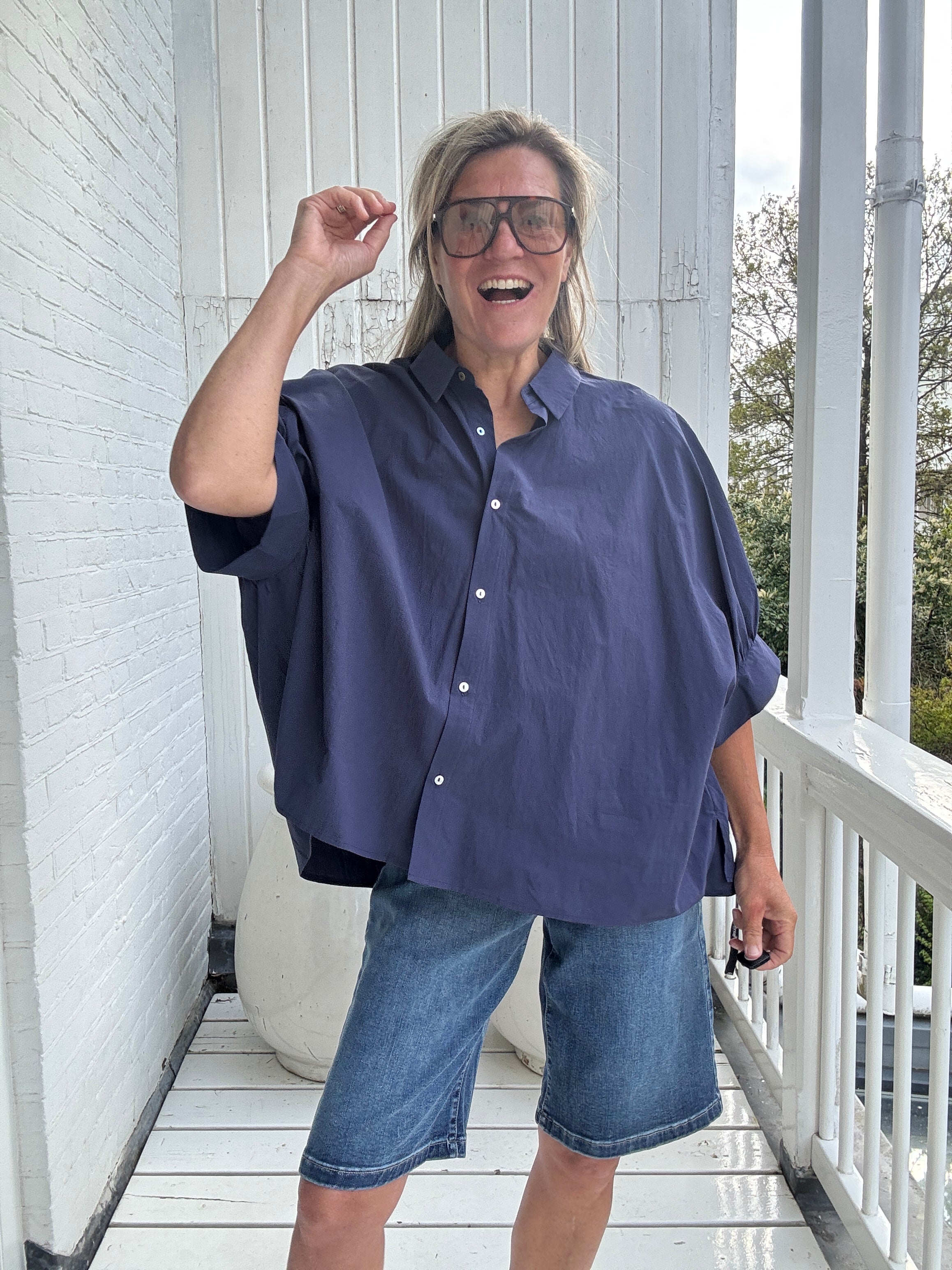 Shirt - Anabel Oversize Shirt - TOODAY