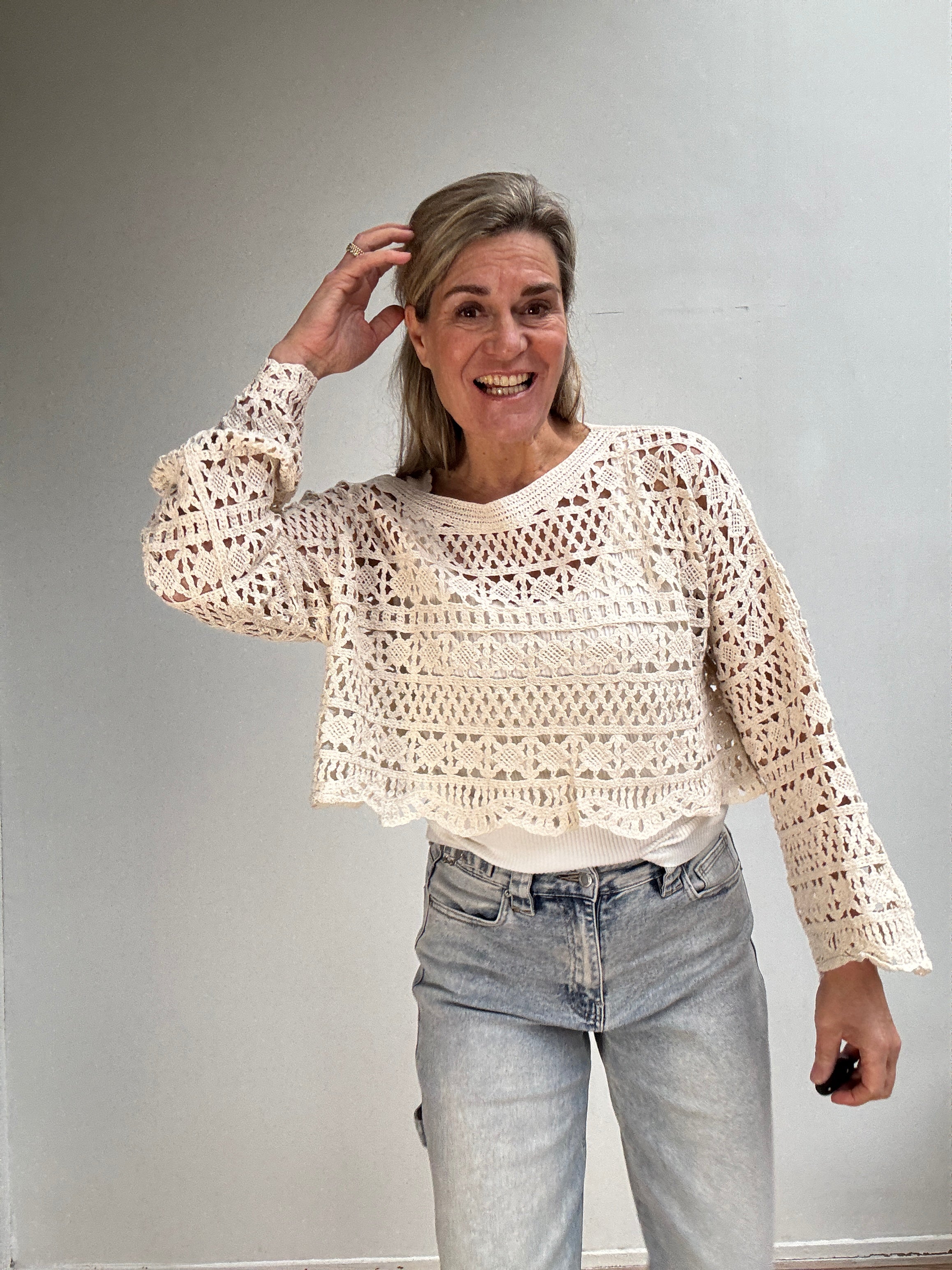 Top lange mouw - Elly