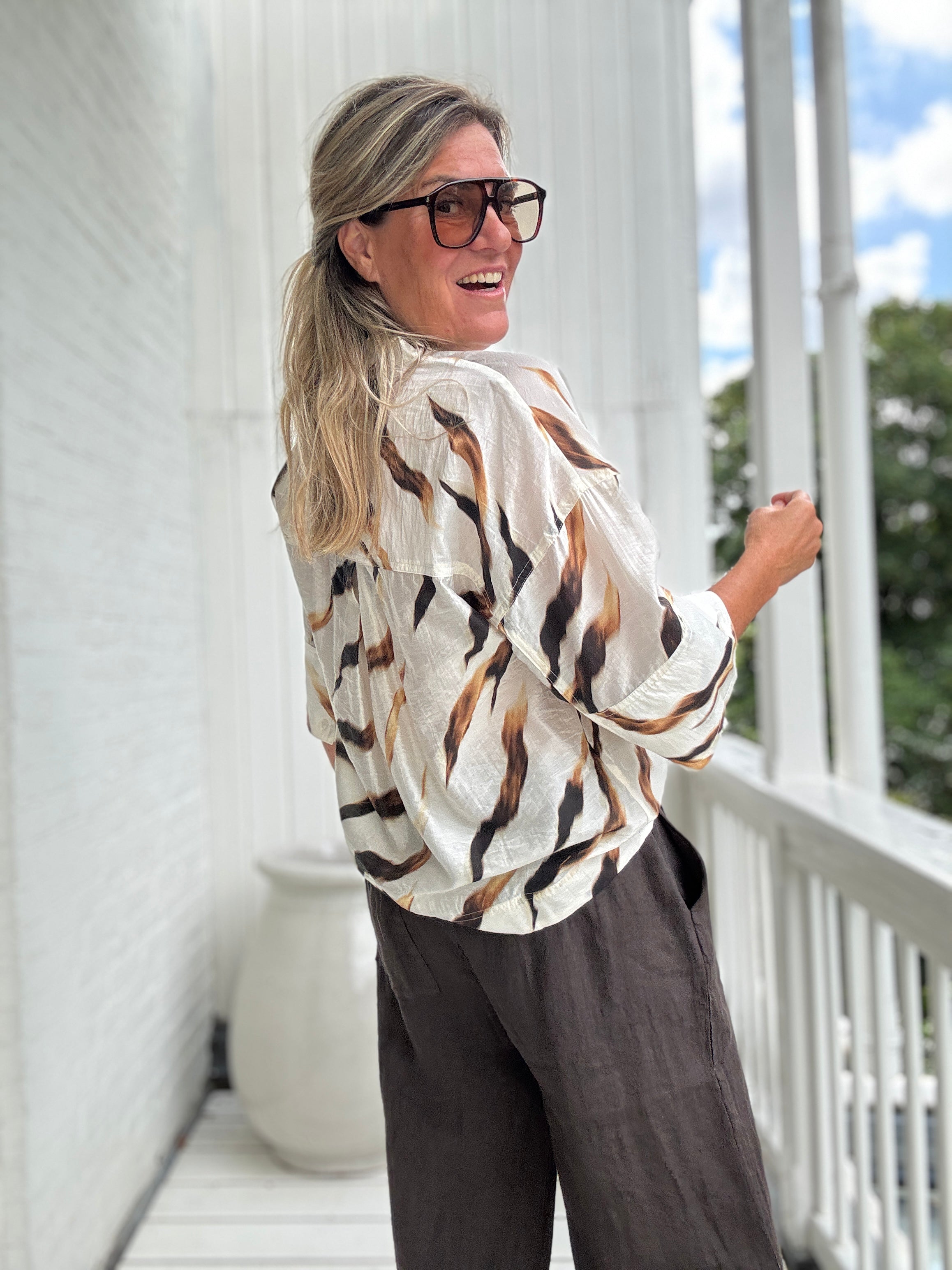 Blouse - ALANA 24 SHIRT1 - VILA ROUGE