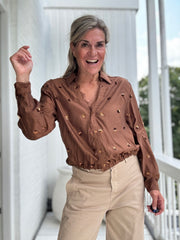 Anika Blouse Paillet - Nukus