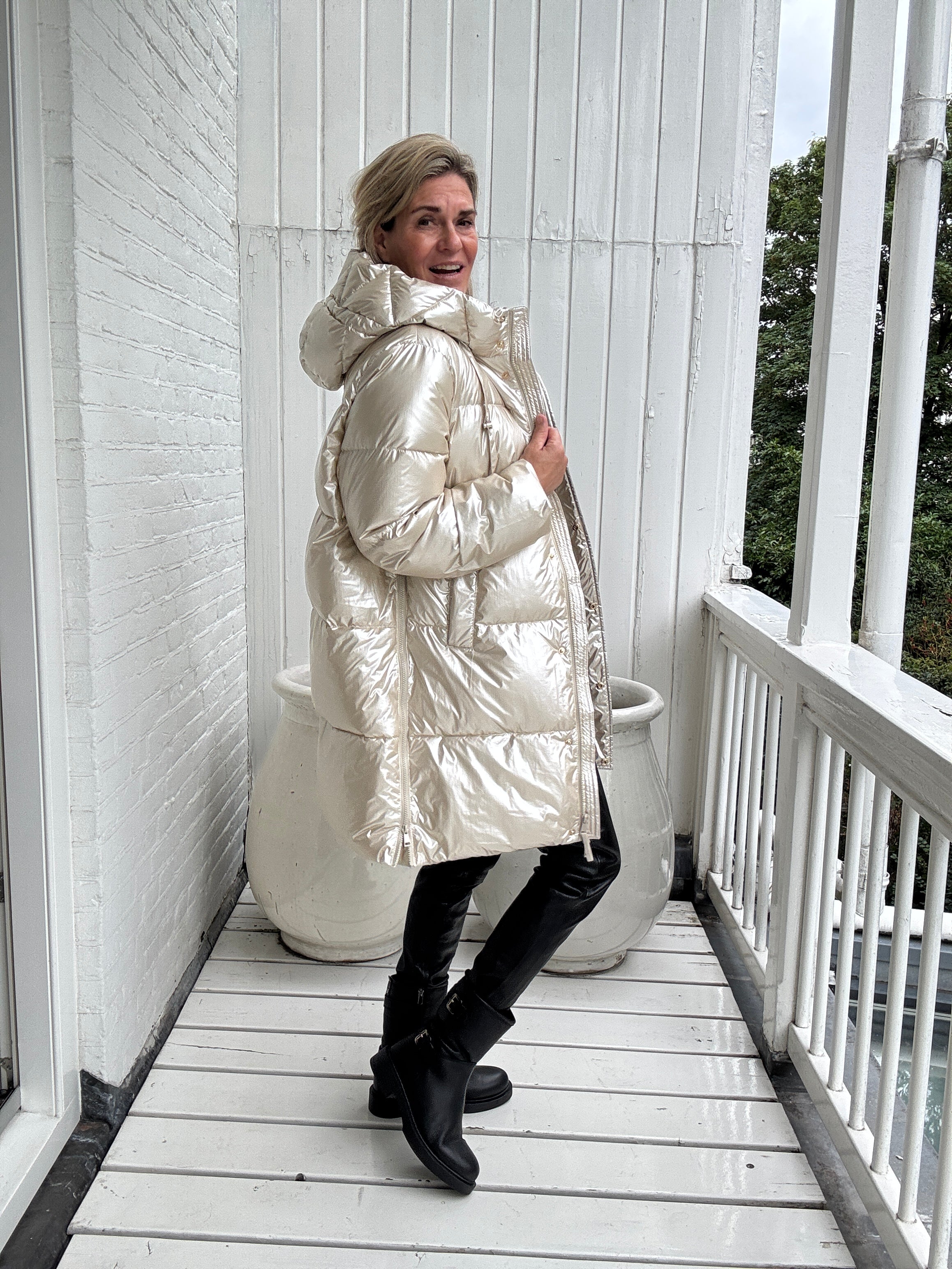 Jas - Tessie Coat Metallic - Nukus