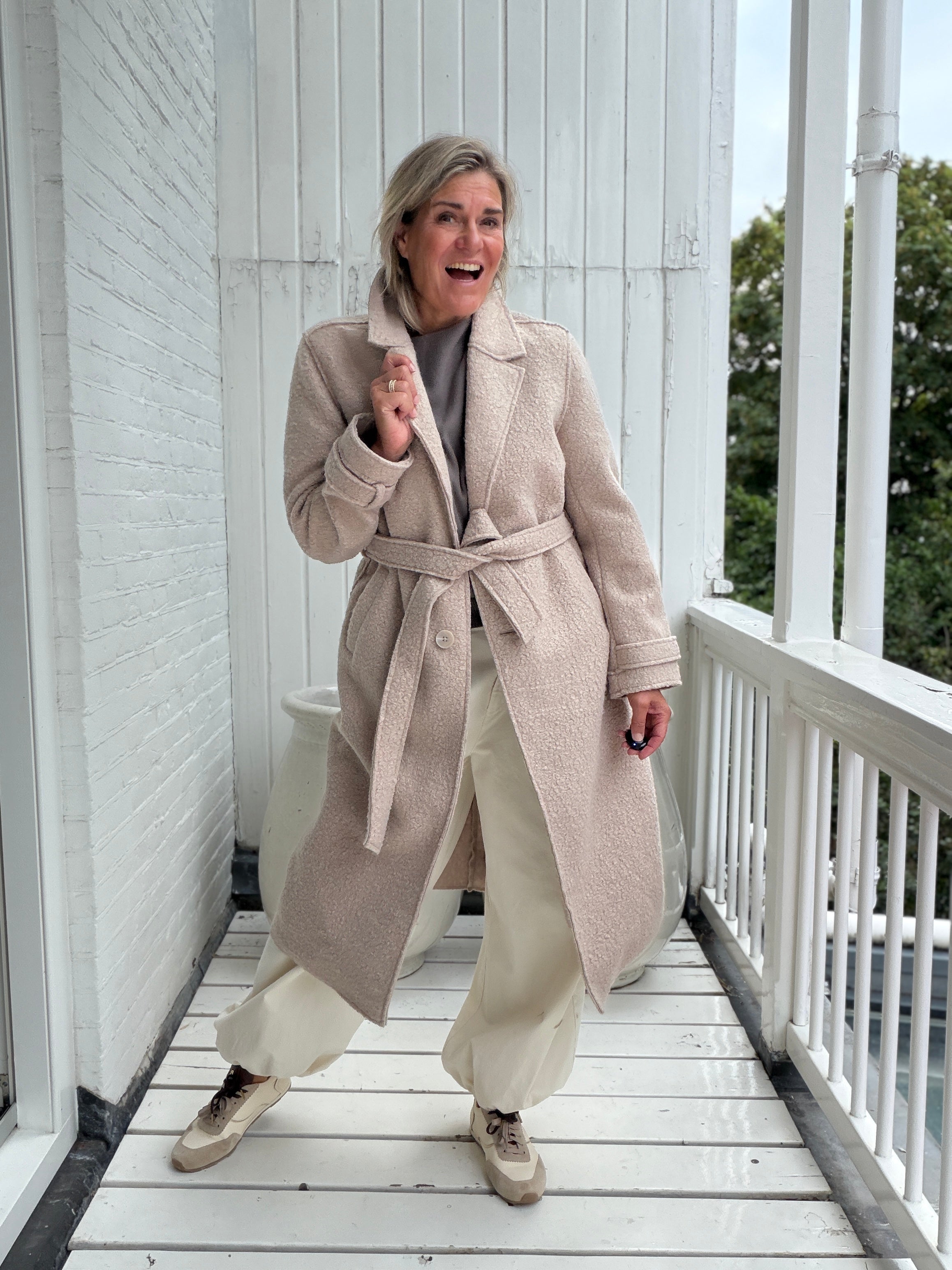 Jas - Mace Coat Boucle - Nukus