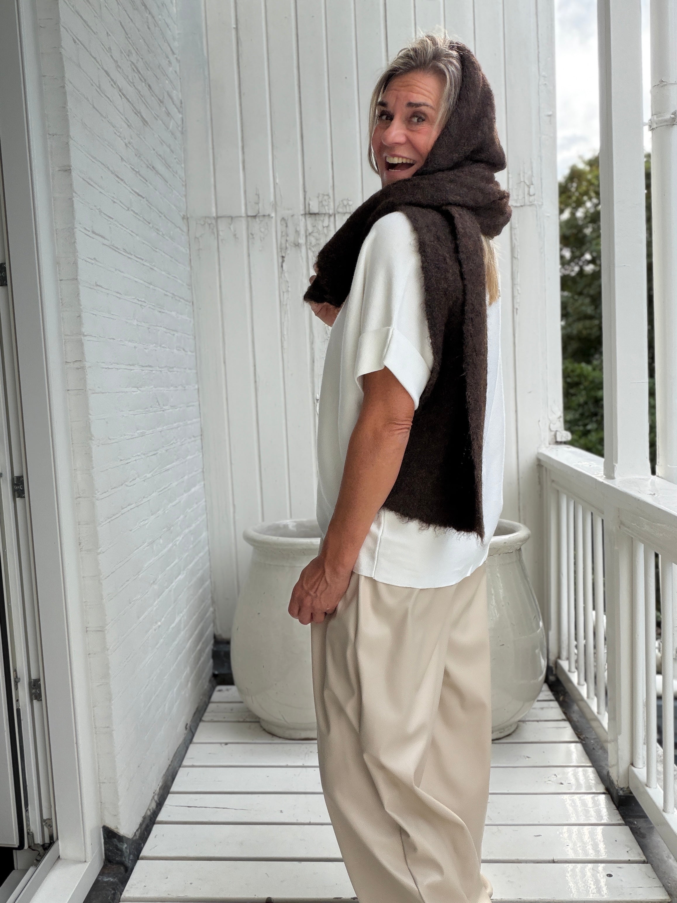 Balaclava - MILU CABLE SCARF KNIT BALACLAVA 146 - Object Collectors Item