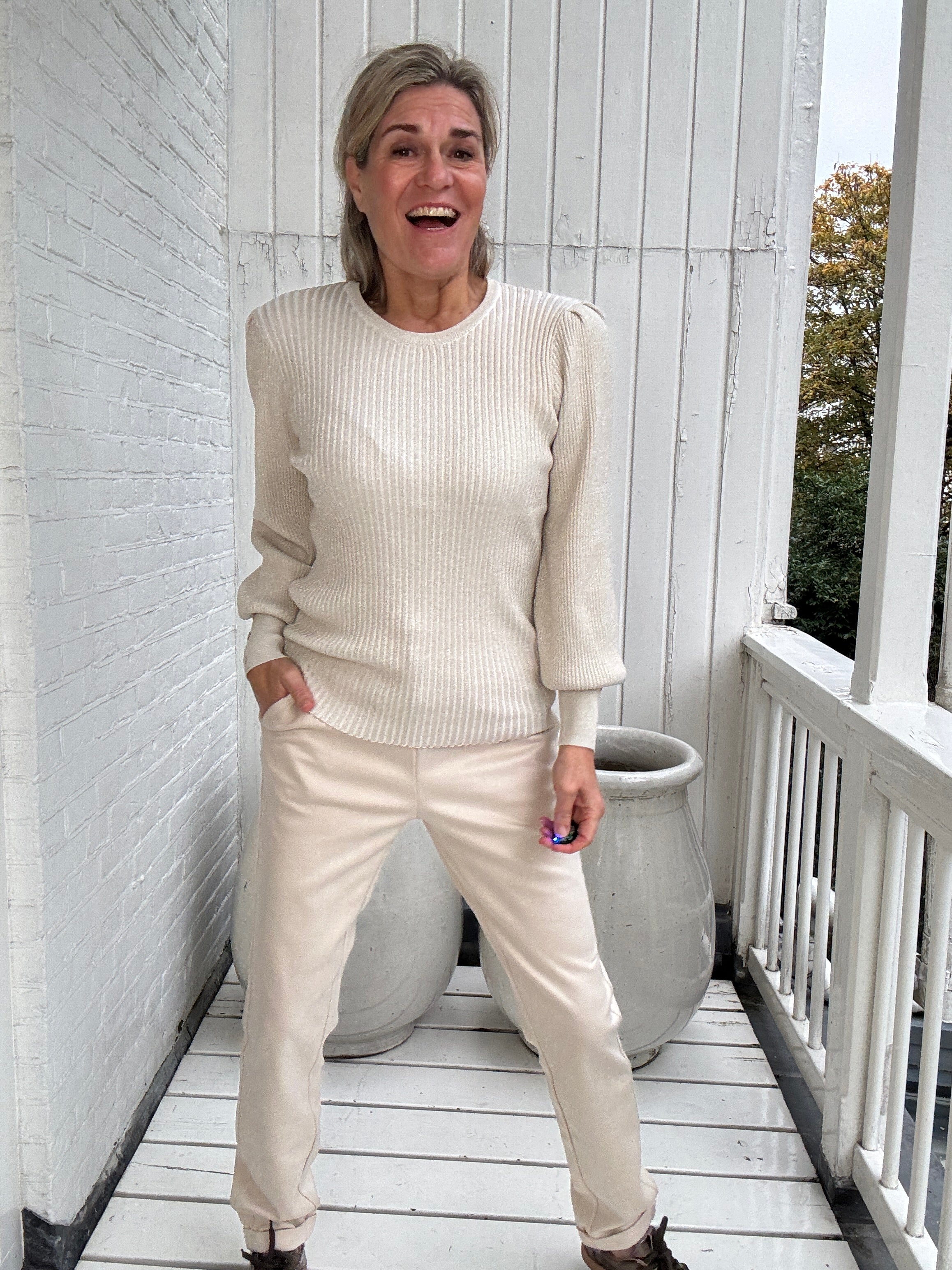 Mulberry Pullover Lurex - NUKUS