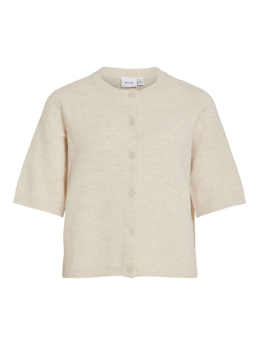 Vest - LIGA 24 O-NECK KNIT CARDIGAN -  VILA