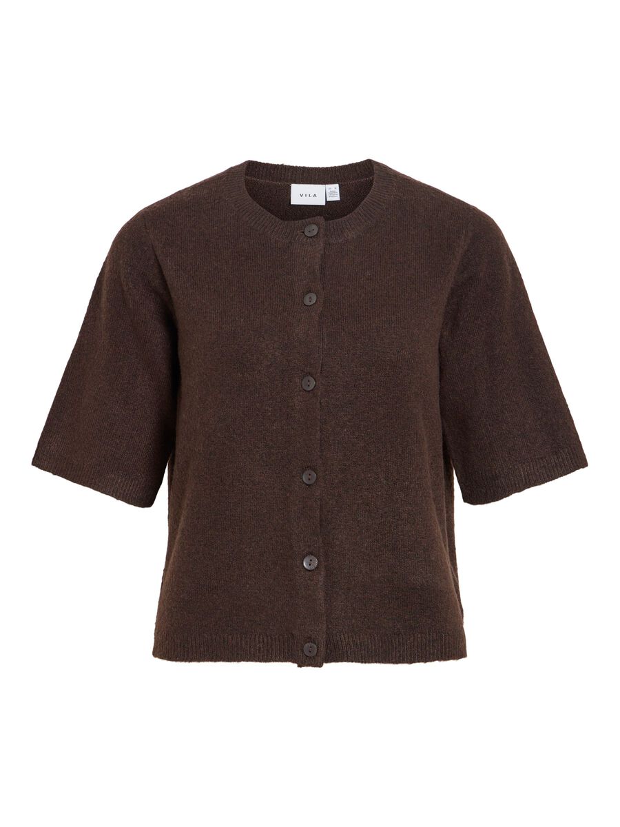 Vest - LIGA 24 O-NECK KNIT CARDIGAN -  VILA