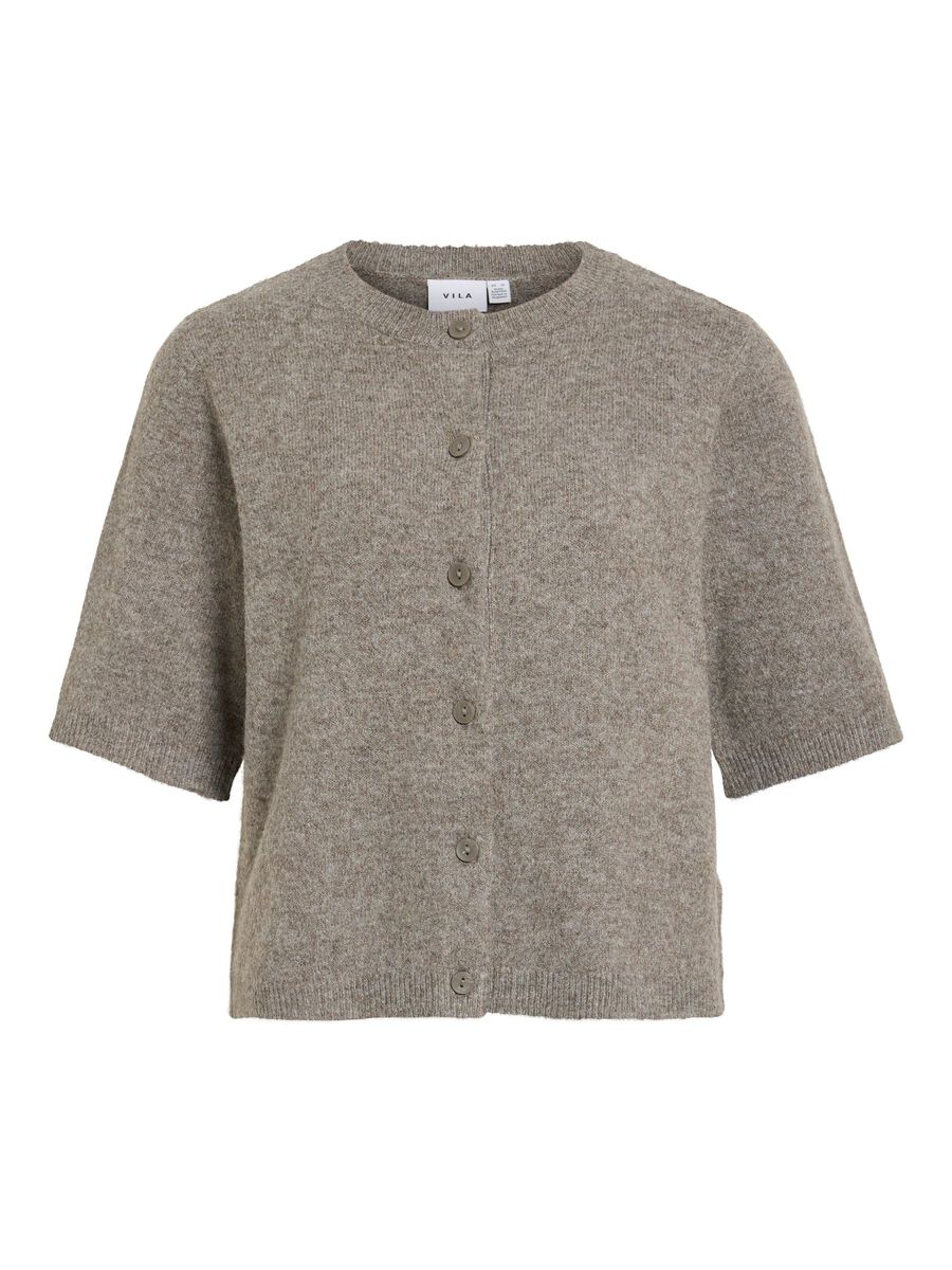 Vest - LIGA 24 O-NECK KNIT CARDIGAN -  VILA