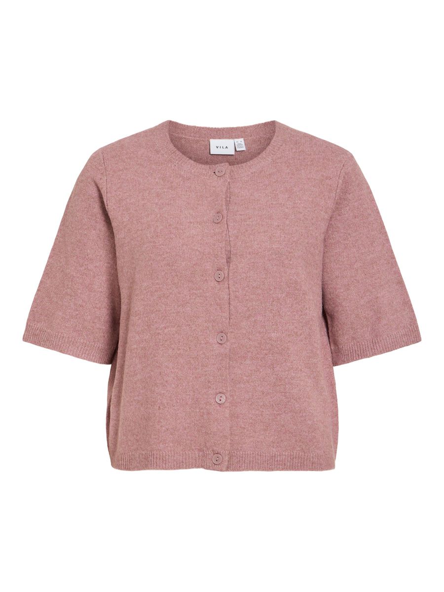Vest - LIGA 24 O-NECK KNIT CARDIGAN -  VILA
