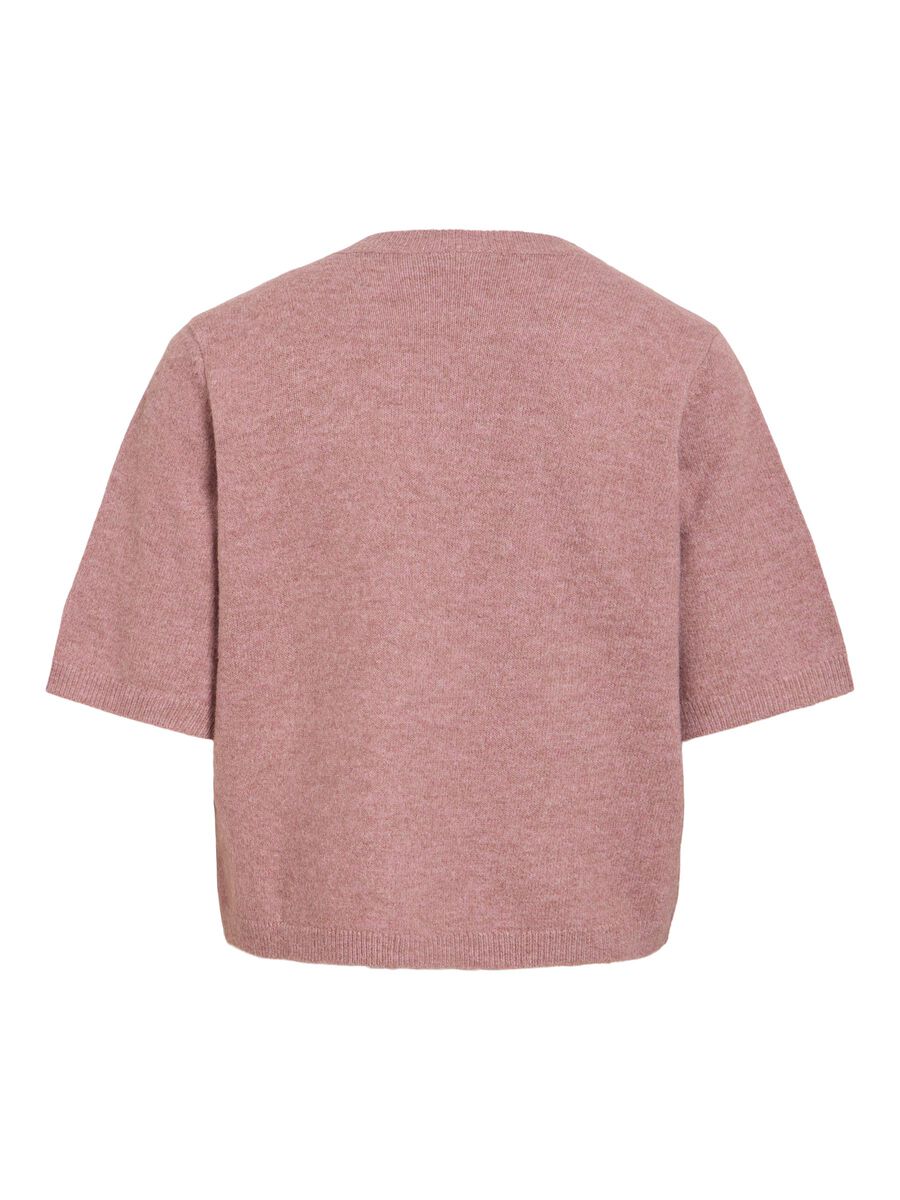 Vest - LIGA 24 O-NECK KNIT CARDIGAN -  VILA