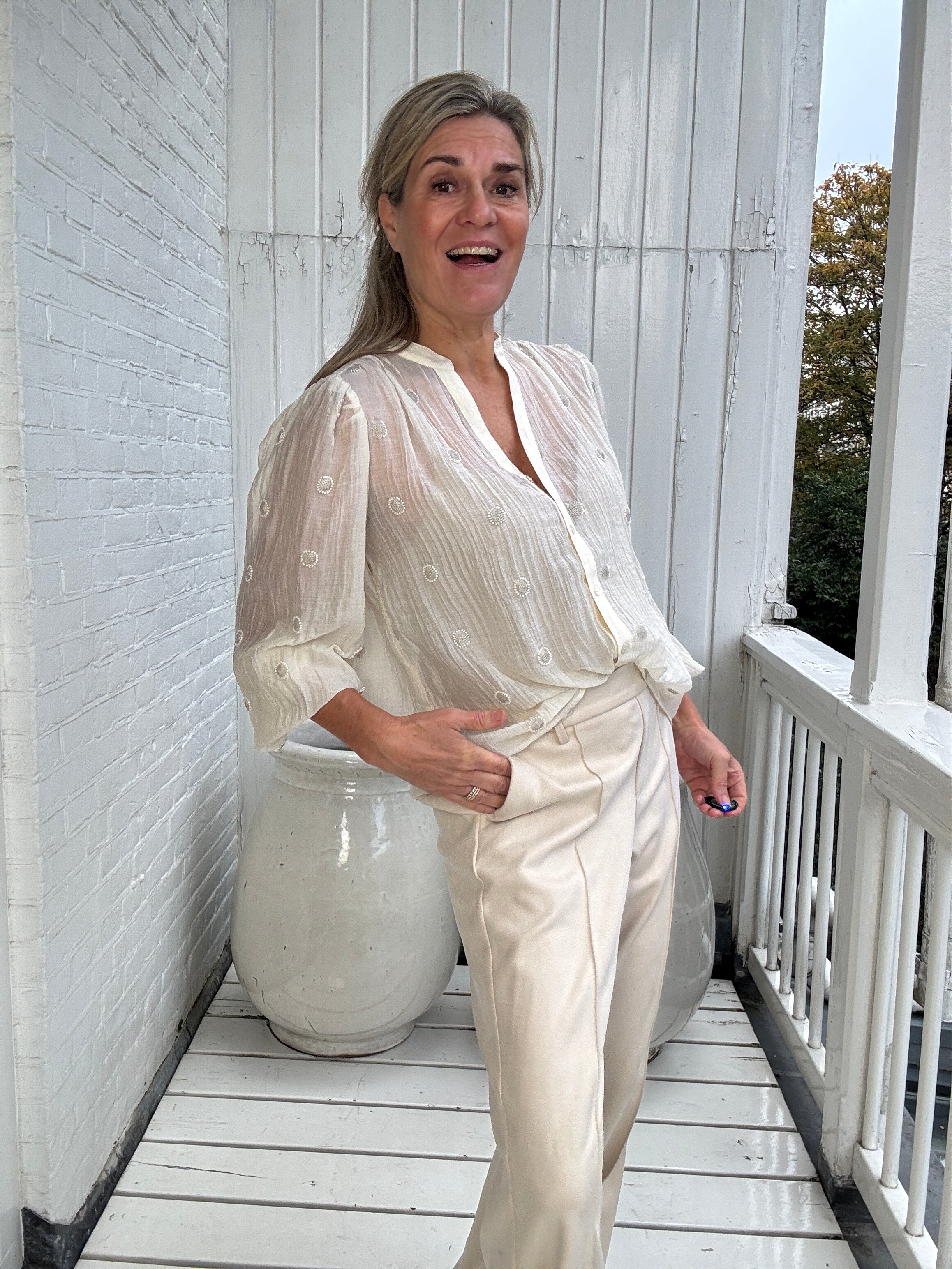 Rosan Blouse Embroidery - NUKUS