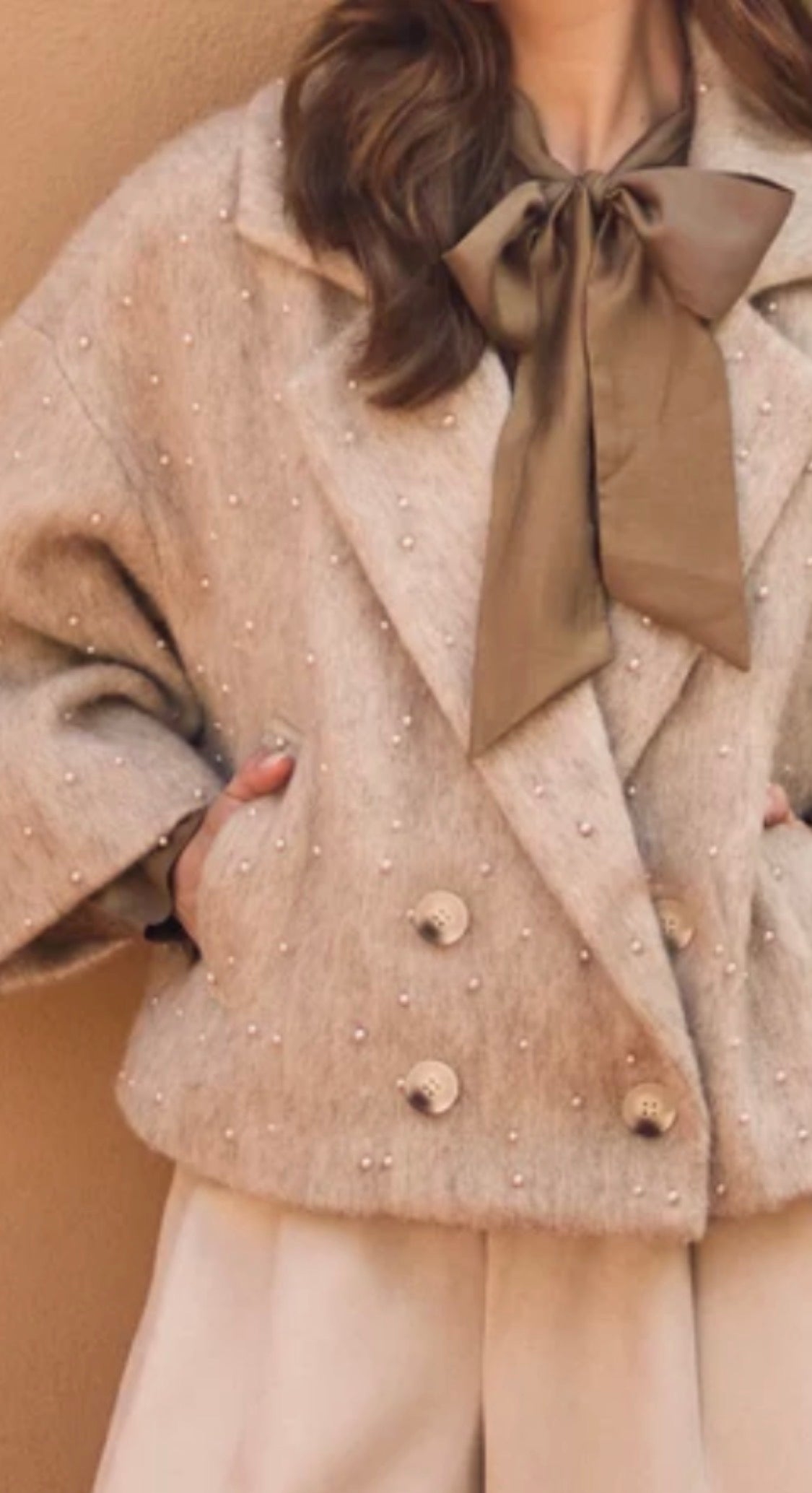 Jas - Danique Jacket Pearls - Nukus