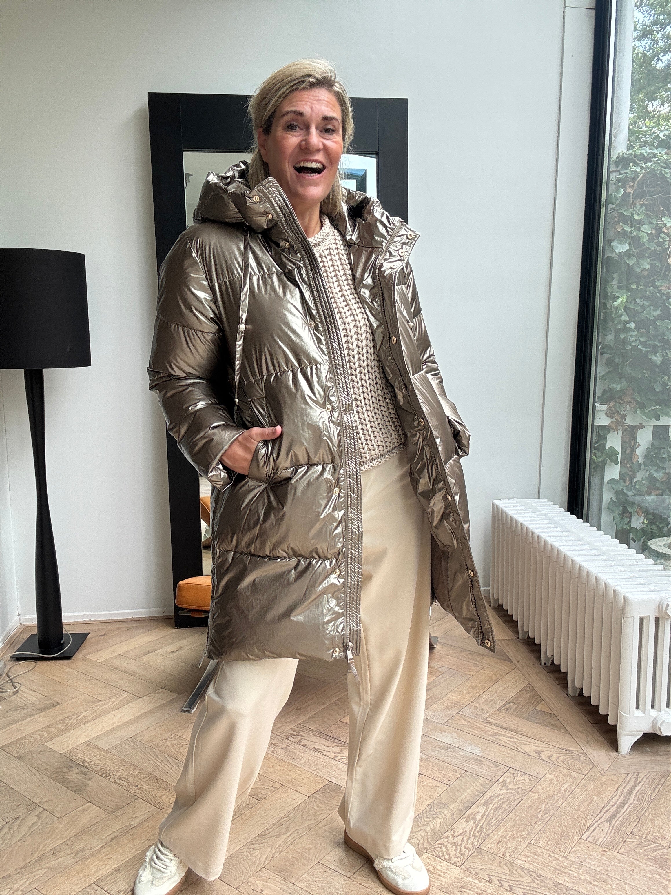 Jas - Tessie Coat Metallic - Nukus