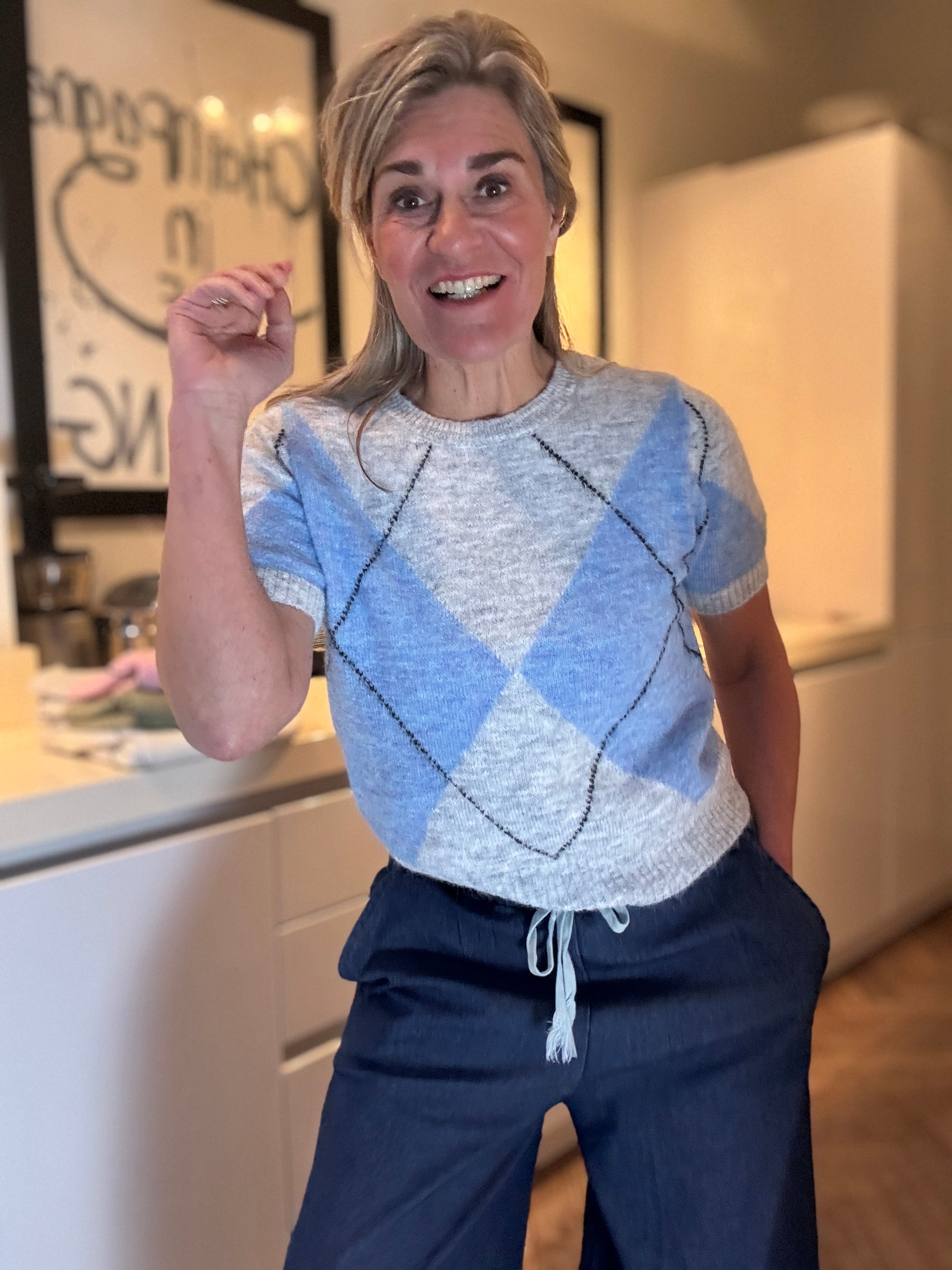 Trui korte mouw - Annabel