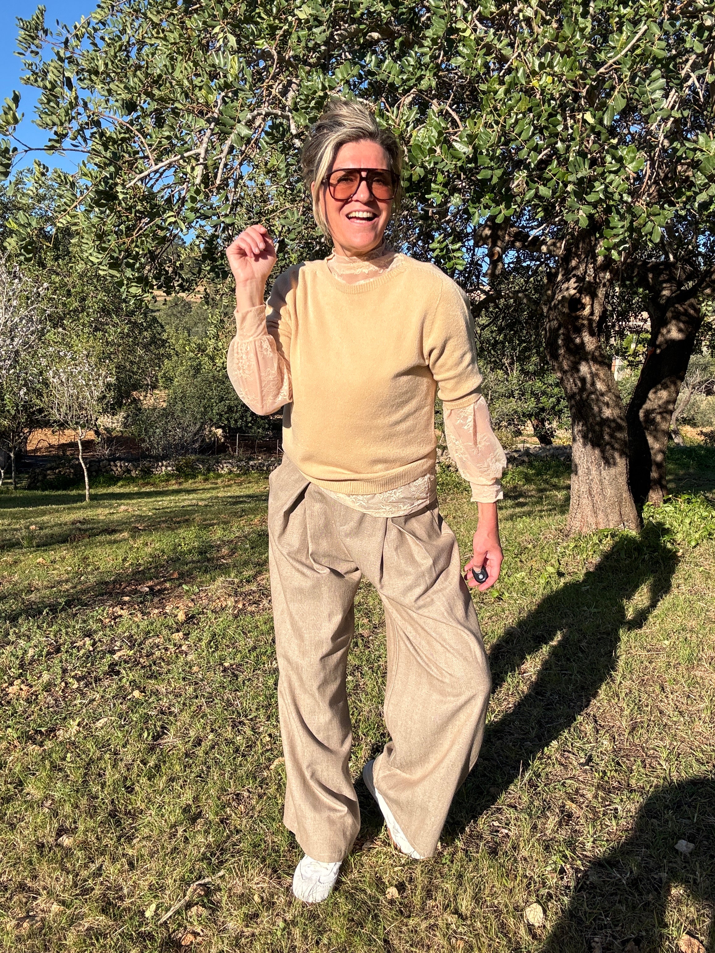 Trui korte mouw - Keet - Cartouche by Suus