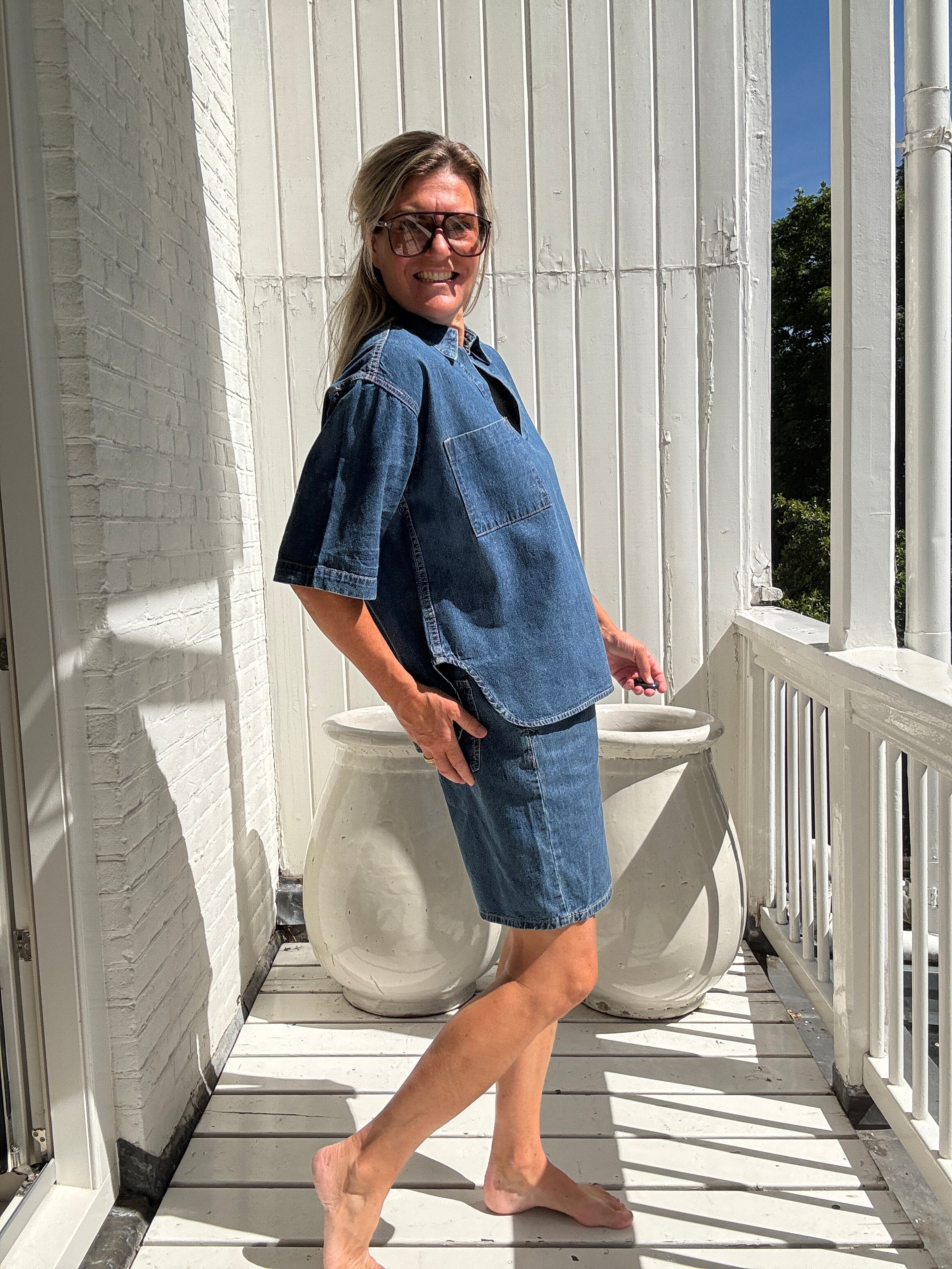 Jeans blouse - Rosie