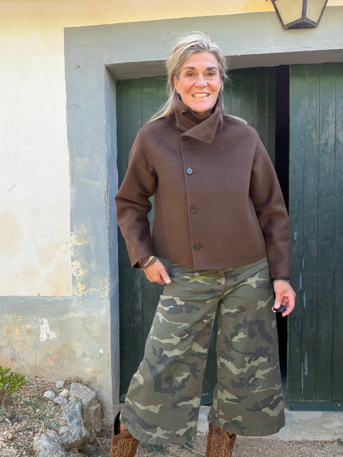 Herfstjas Marloes met hoge kraag – foto 4
