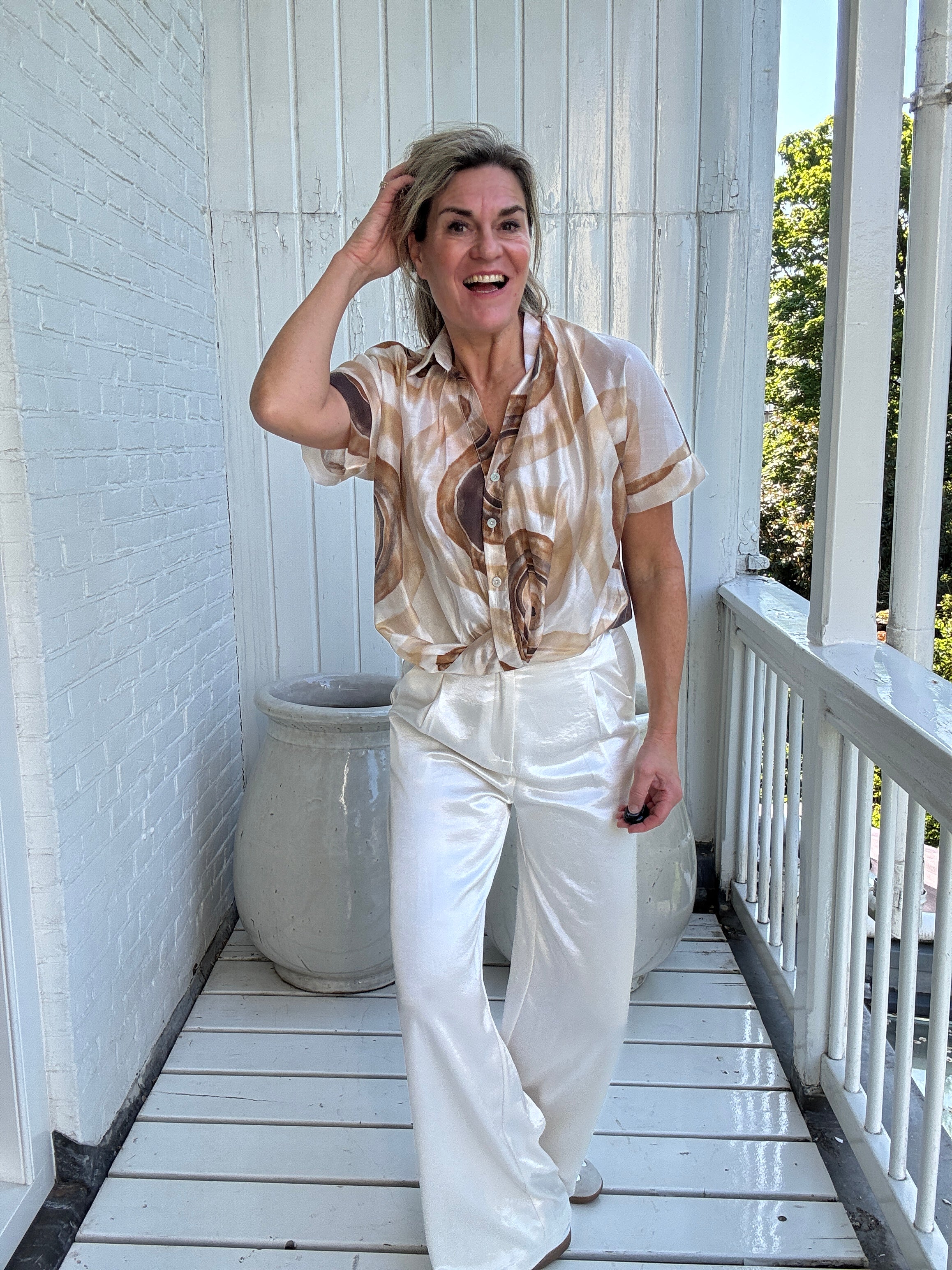Blouse - Sky - Cartouche by Suus