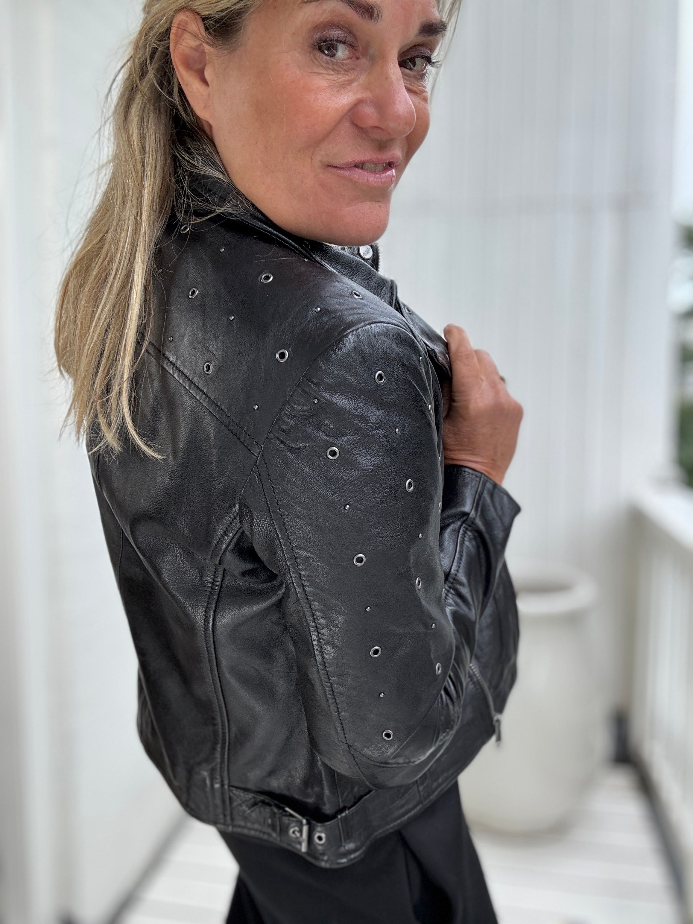 Women biker jacker - Sharli - Mauritius