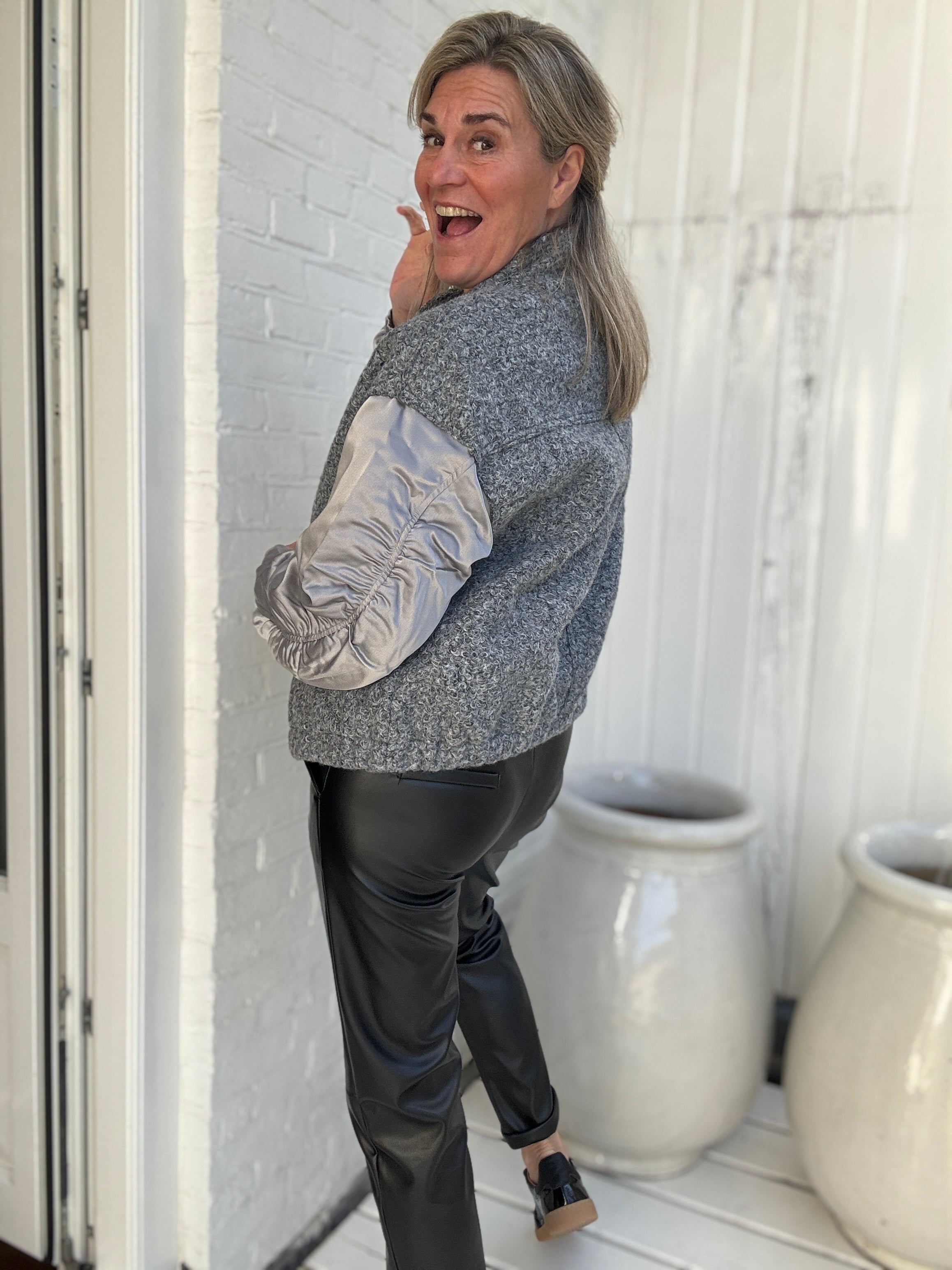 Baltimore Jacket Satin - NUKUS