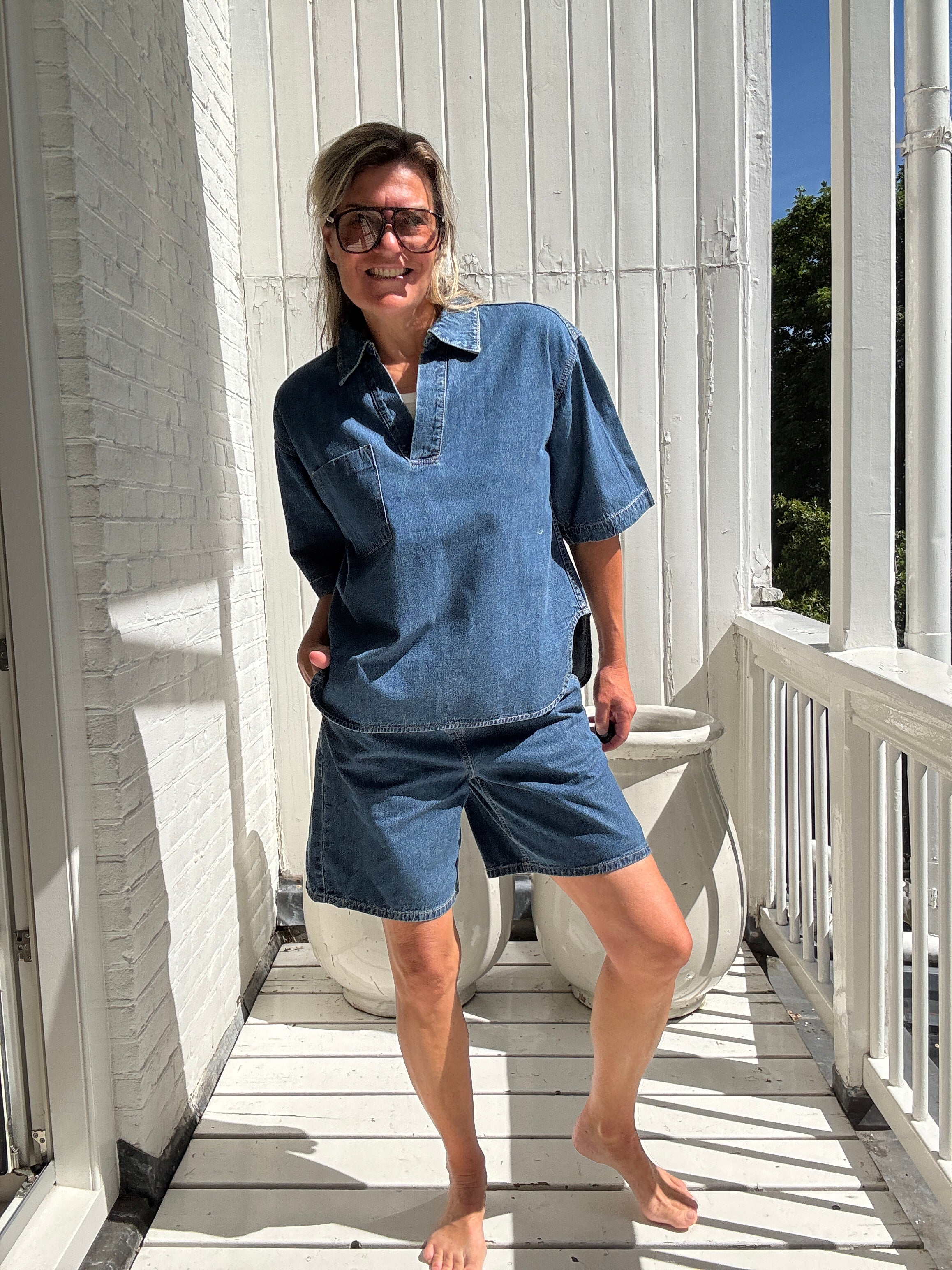 Jeans blouse - Rosie