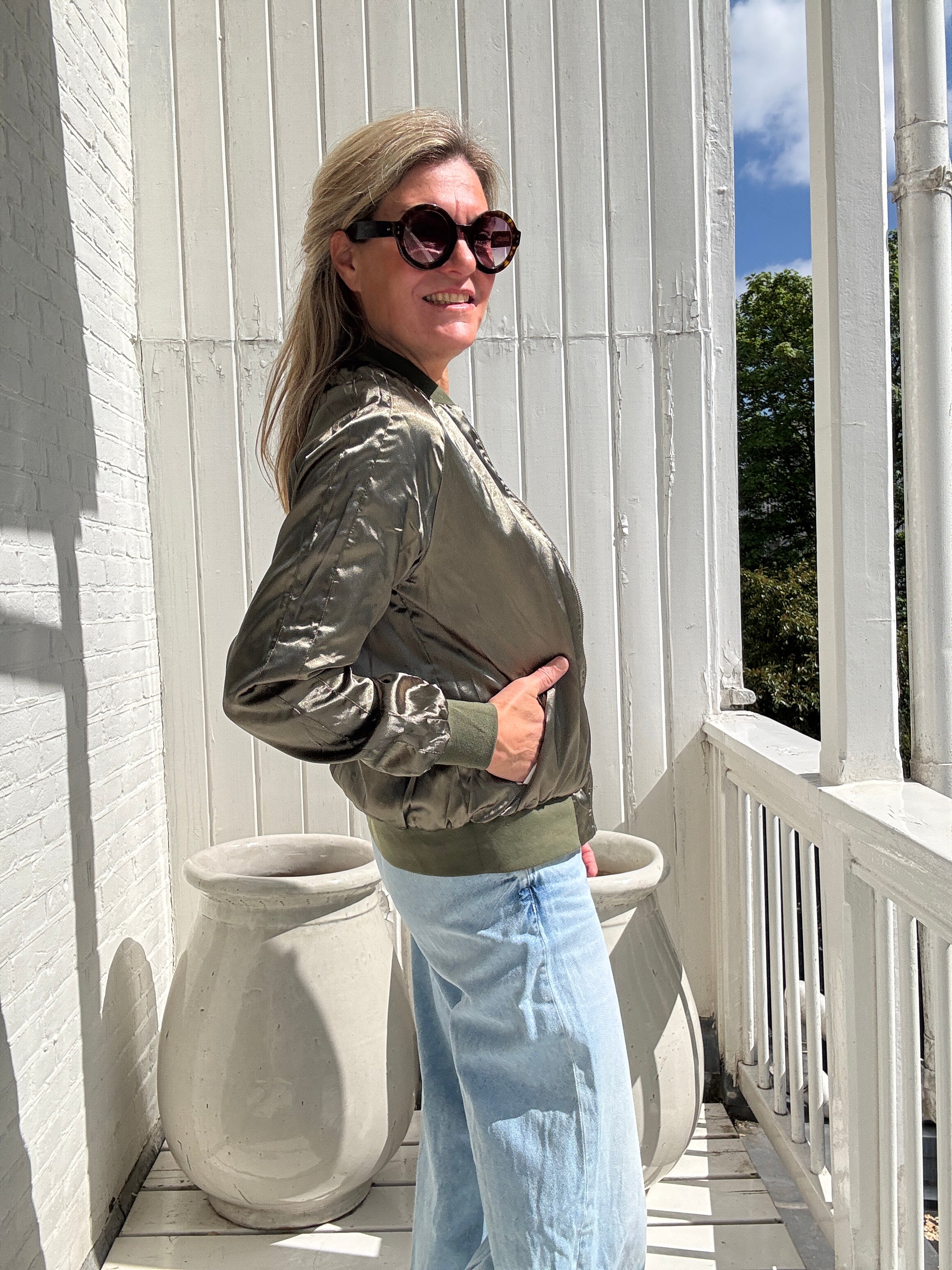 Reversible Bomber - Wild Flower