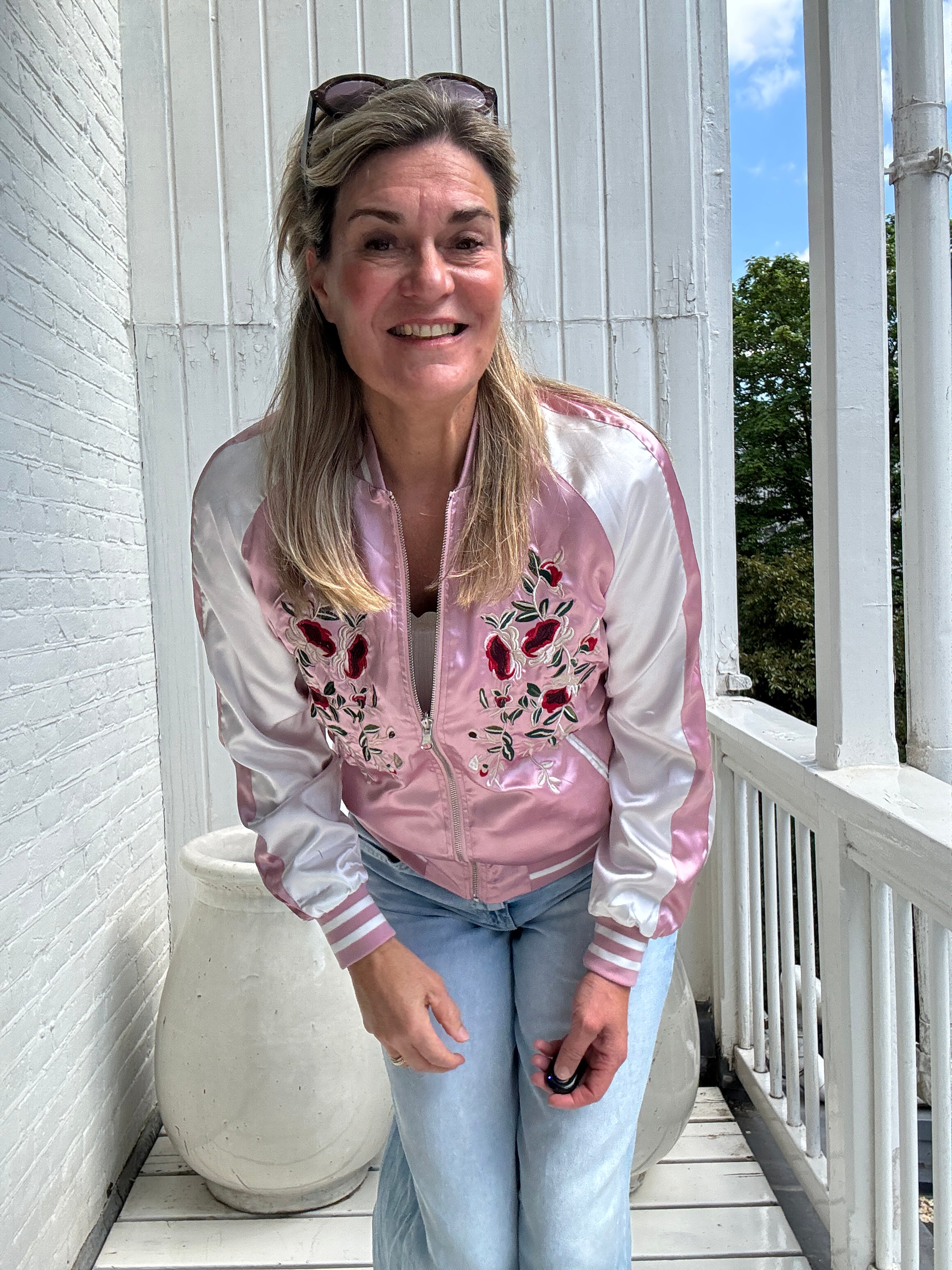 Reversible Bomber - Wild Flower
