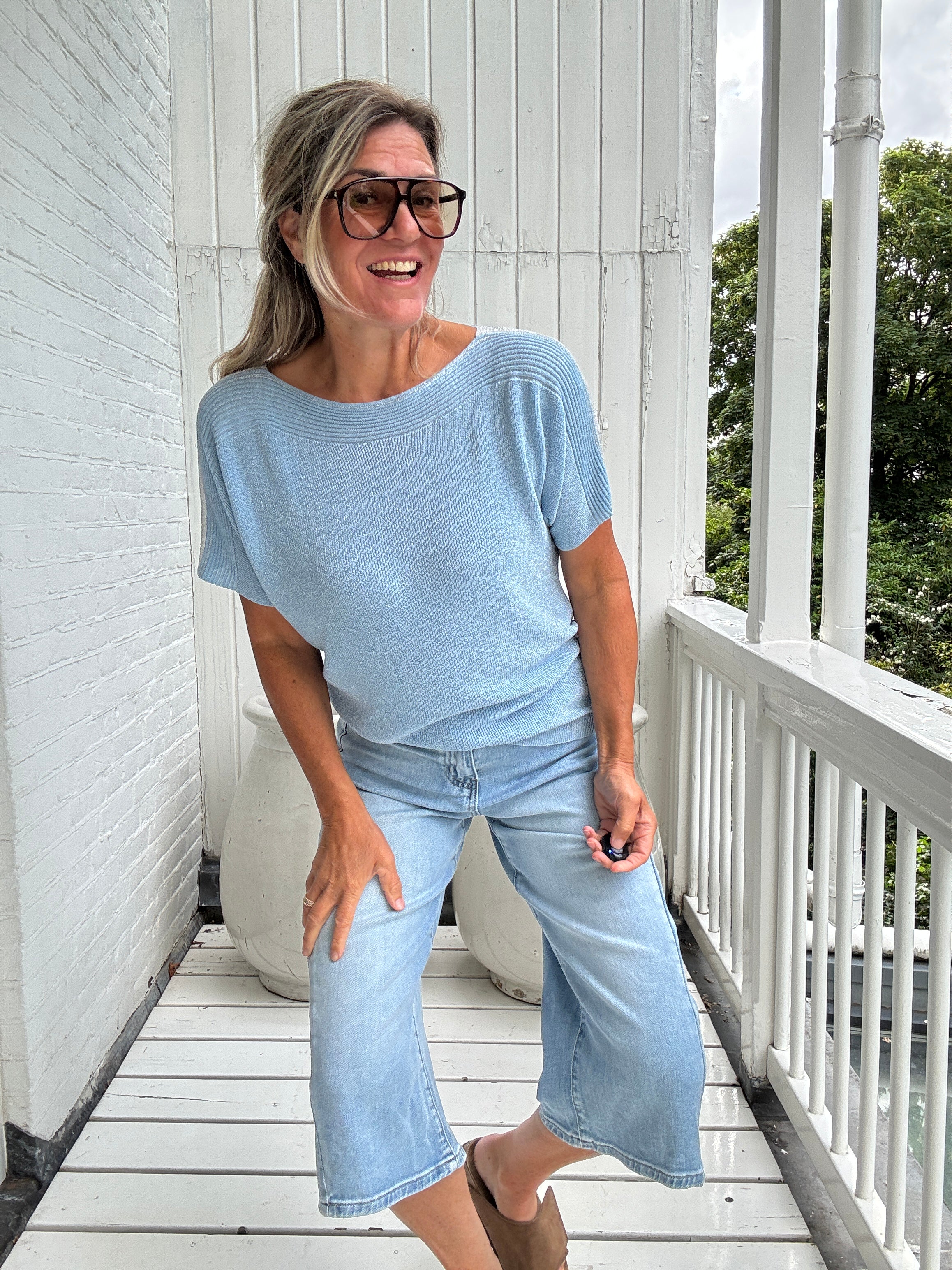 Merla Top Lurex