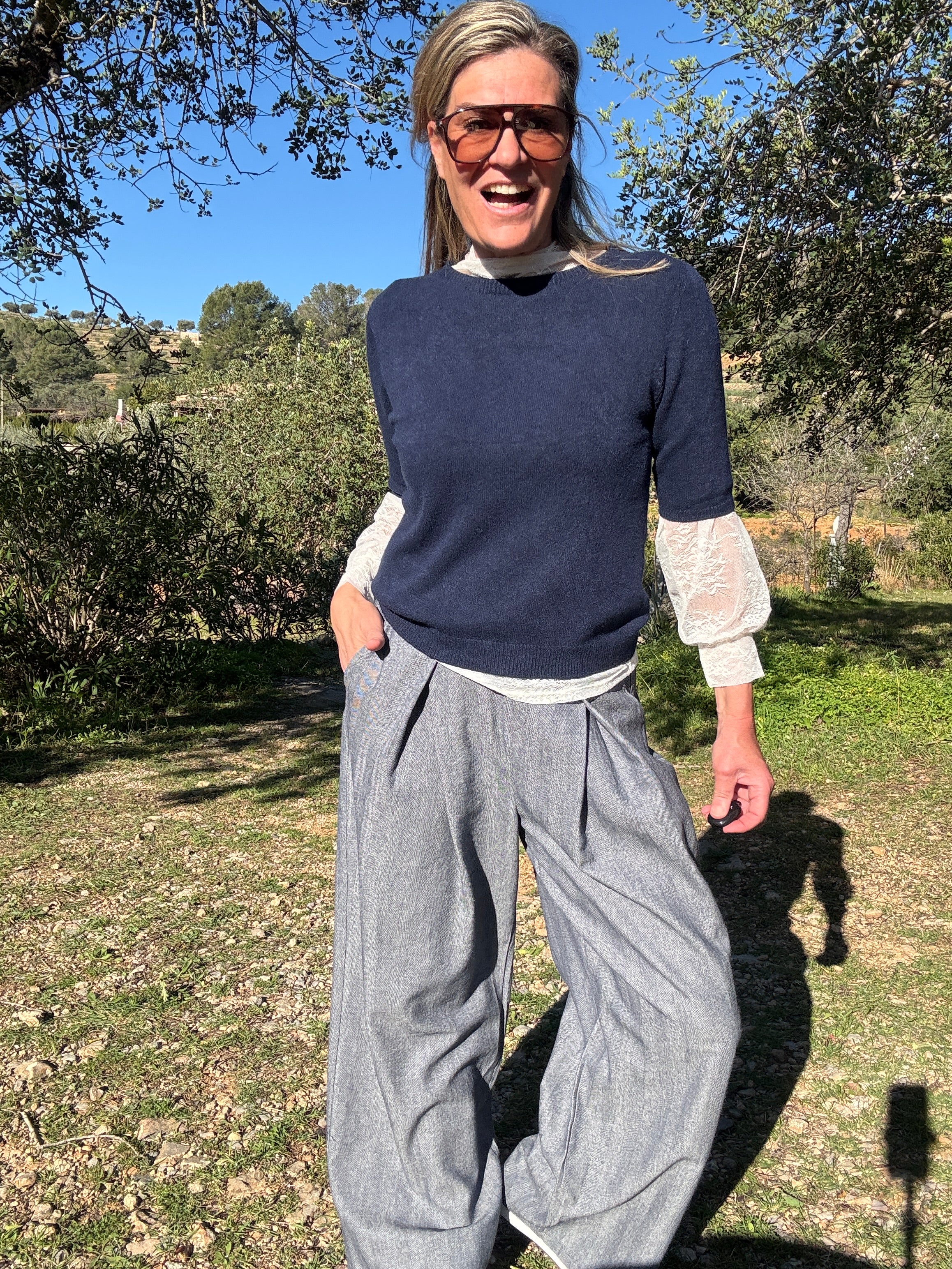 Trui korte mouw - Keet - Cartouche by Suus