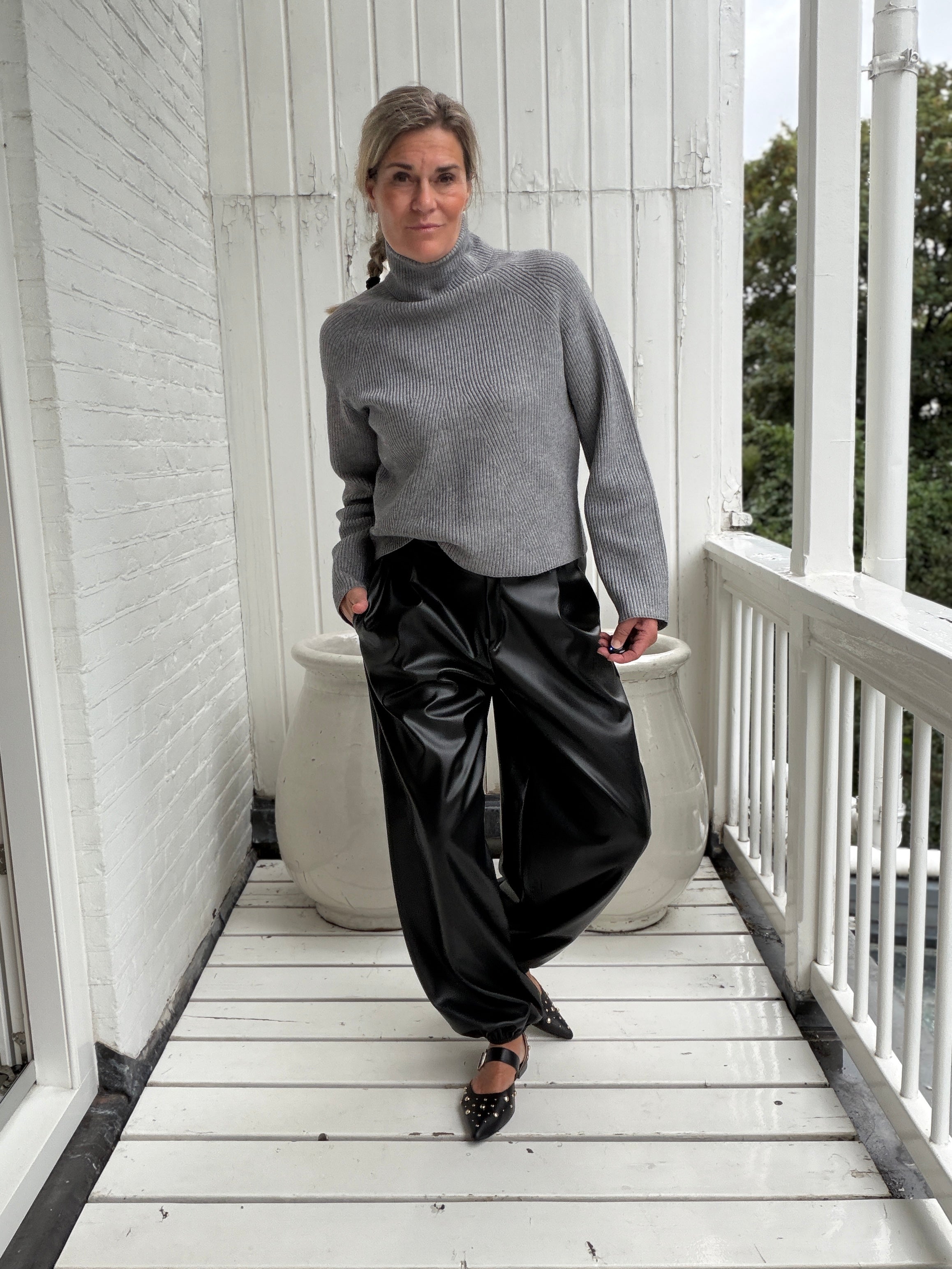 Trui - VIOLA LS LO ROLLNECK KNIT NOOS - .Object