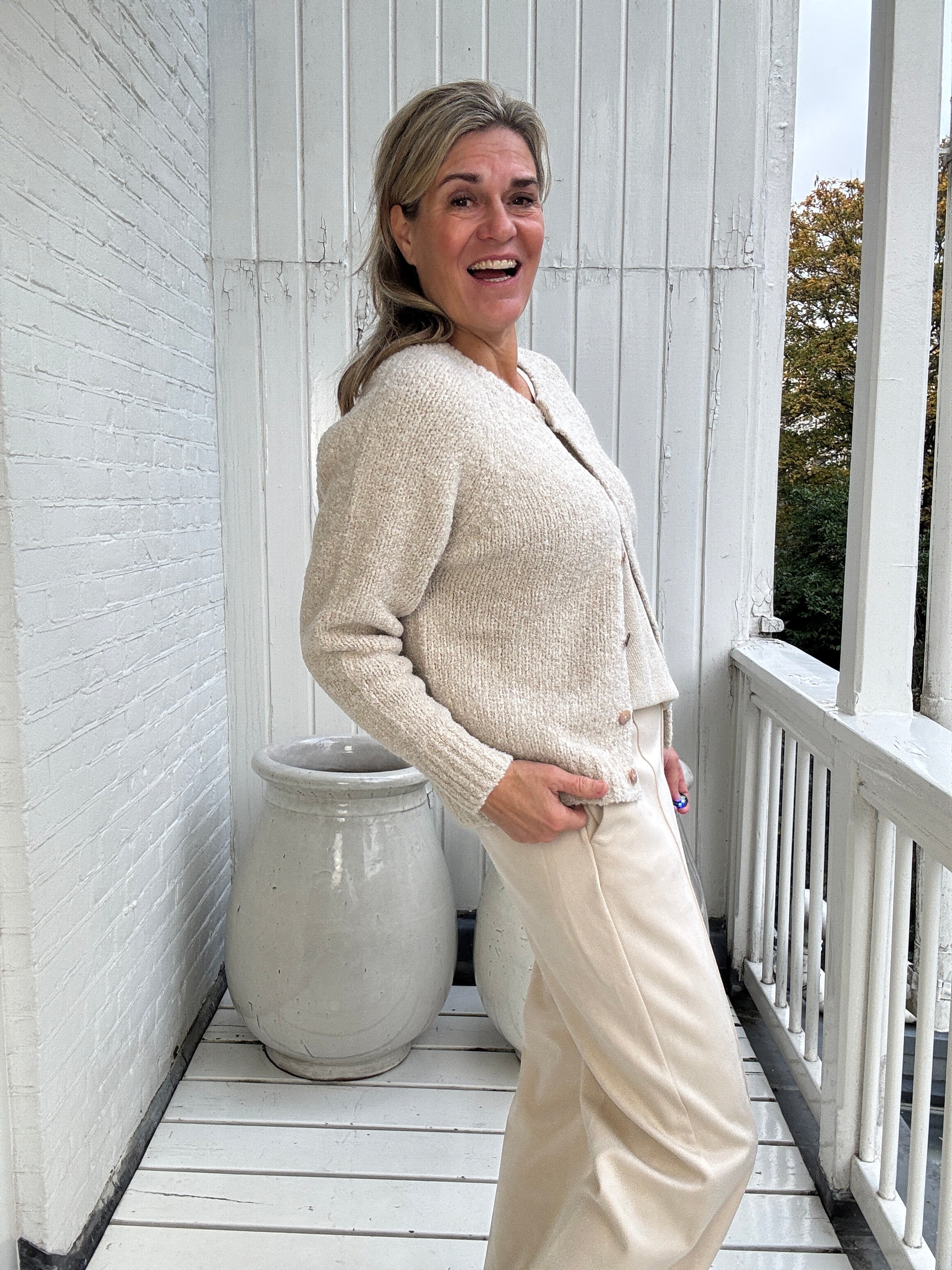 Lorenza Cardigan Lurex - NUKUS