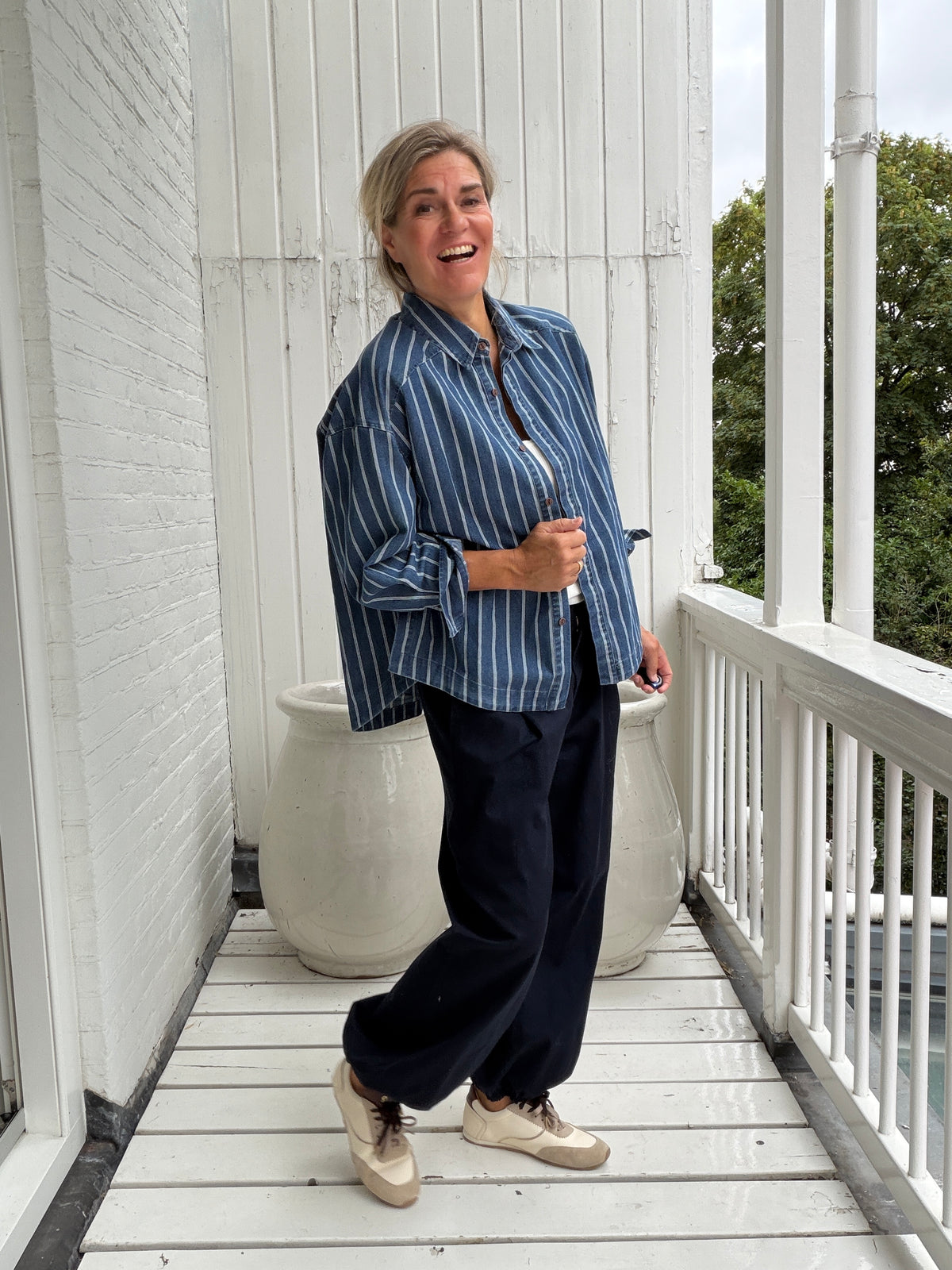 Denim blouse - Tara