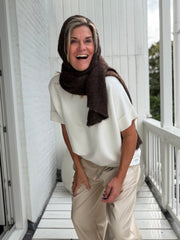 Balaclava - MILU CABLE SCARF KNIT BALACLAVA 146 - Object Collectors Item