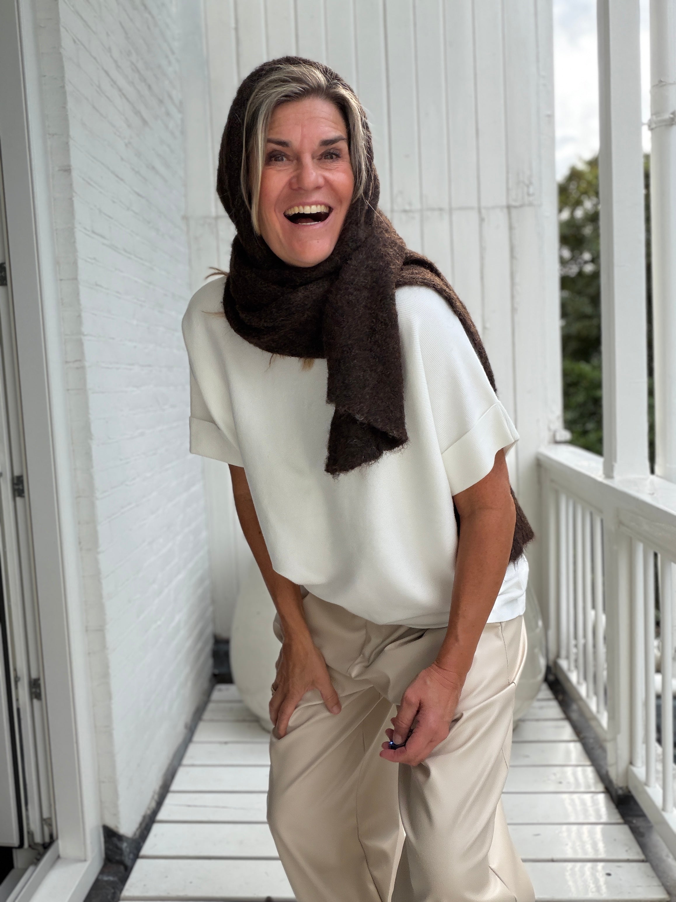 Balaclava - MILU CABLE SCARF KNIT BALACLAVA 146 - Object Collectors Item