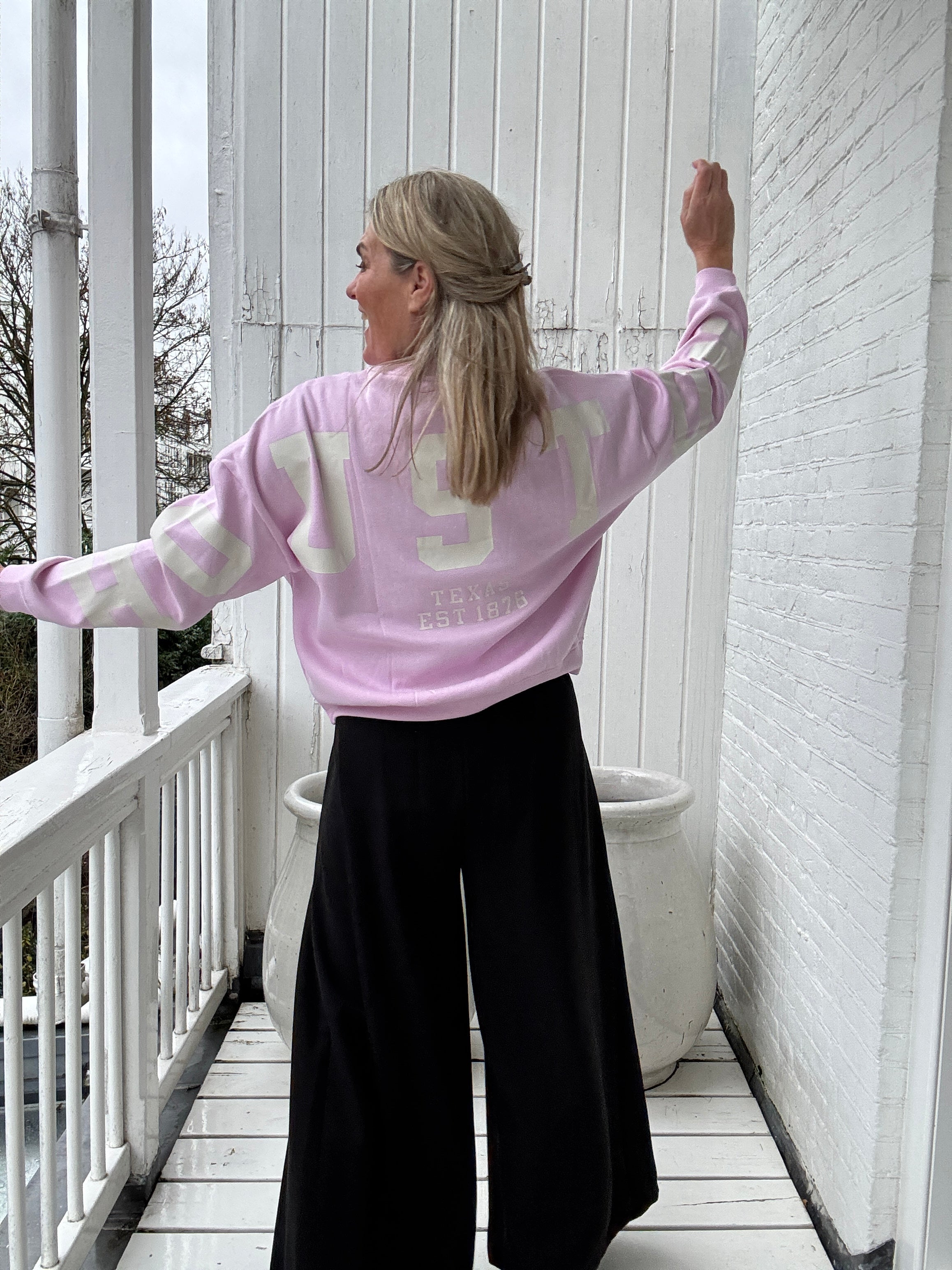 Sweater - SWEAT LS BACK/SLEEVE PRINT - Only