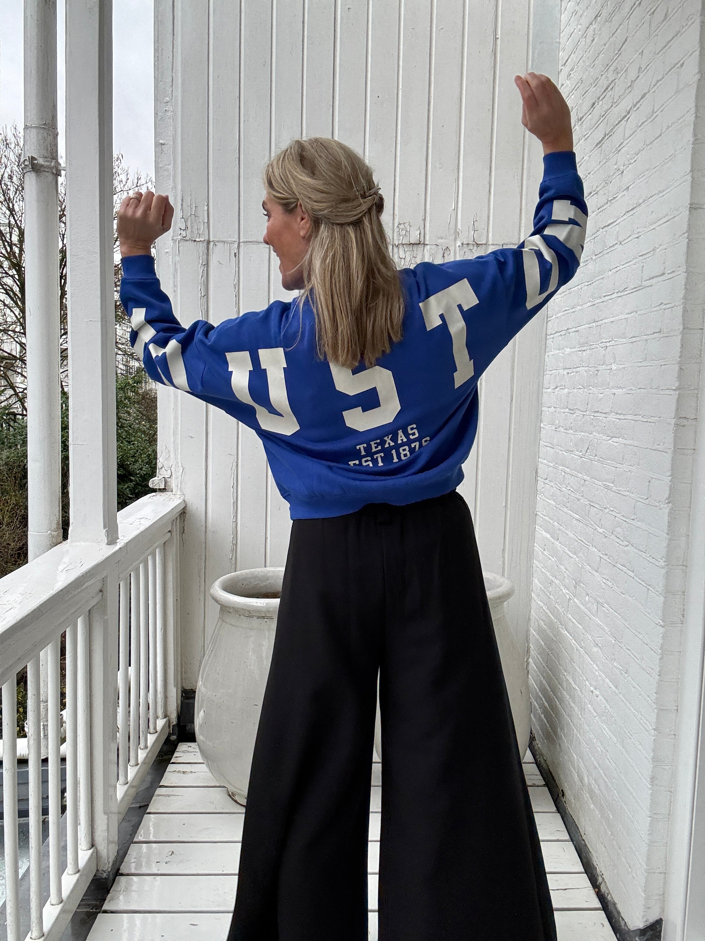 Sweater - SWEAT LS BACK/SLEEVE PRINT - Only